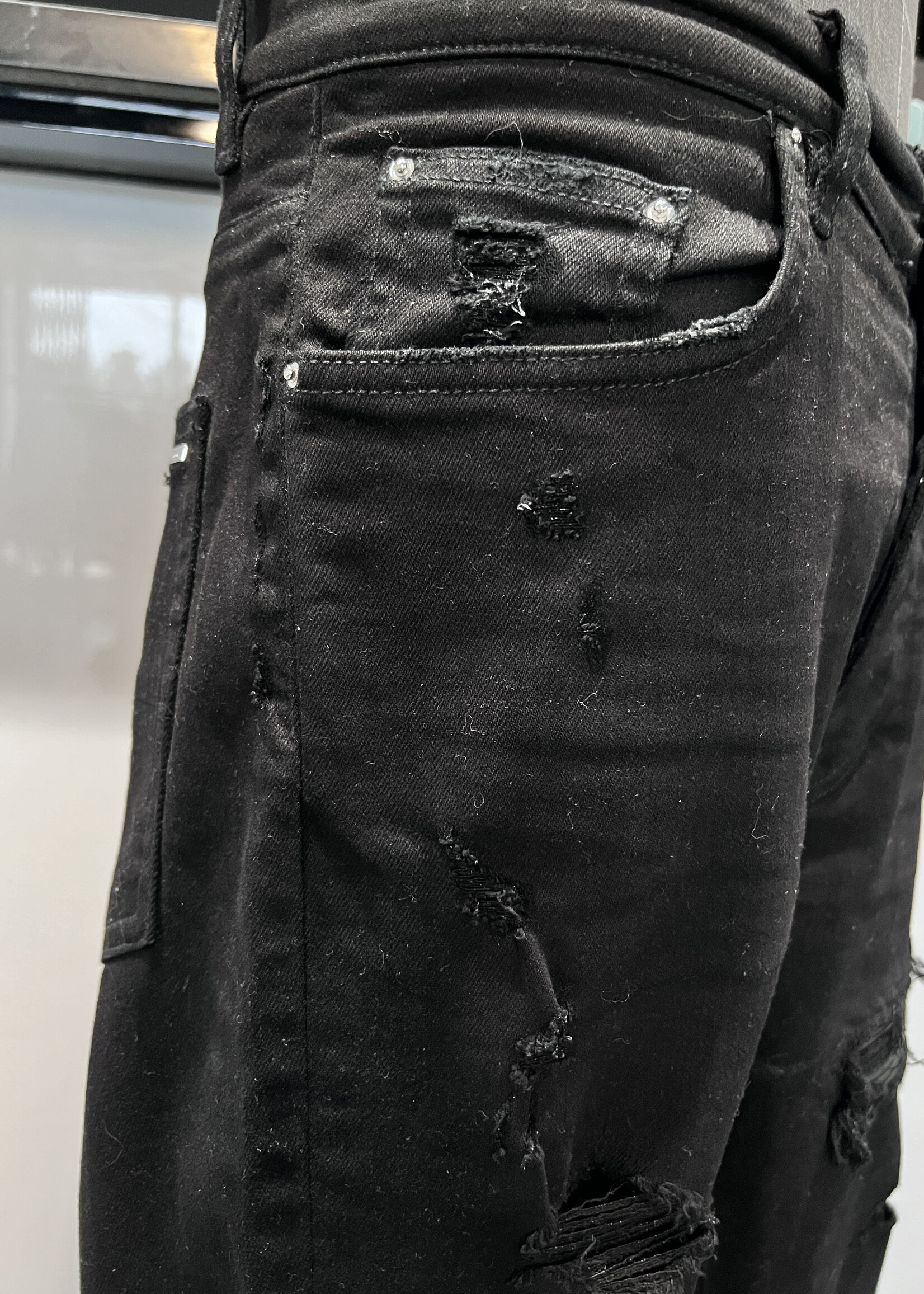 SOLD - Amiri Denim Black Jeans