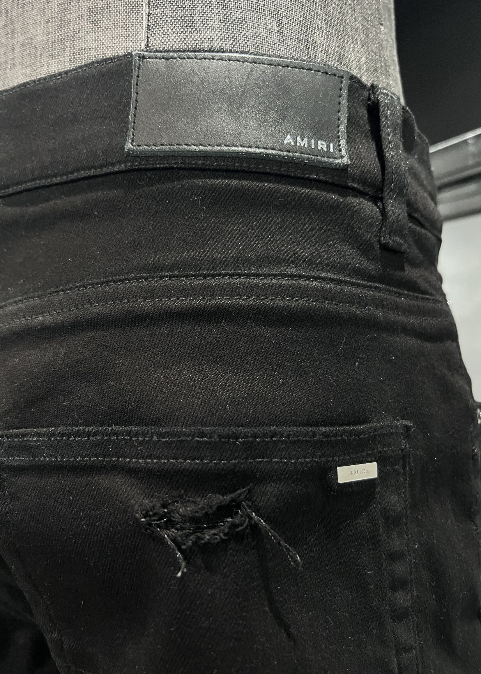 SOLD - Amiri Denim Black Jeans