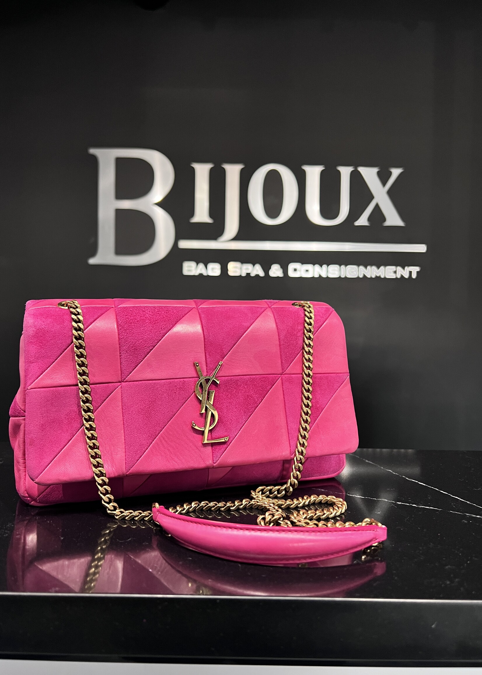 Saint Laurent SOLD- Saint Laurent Patchwork Jamie