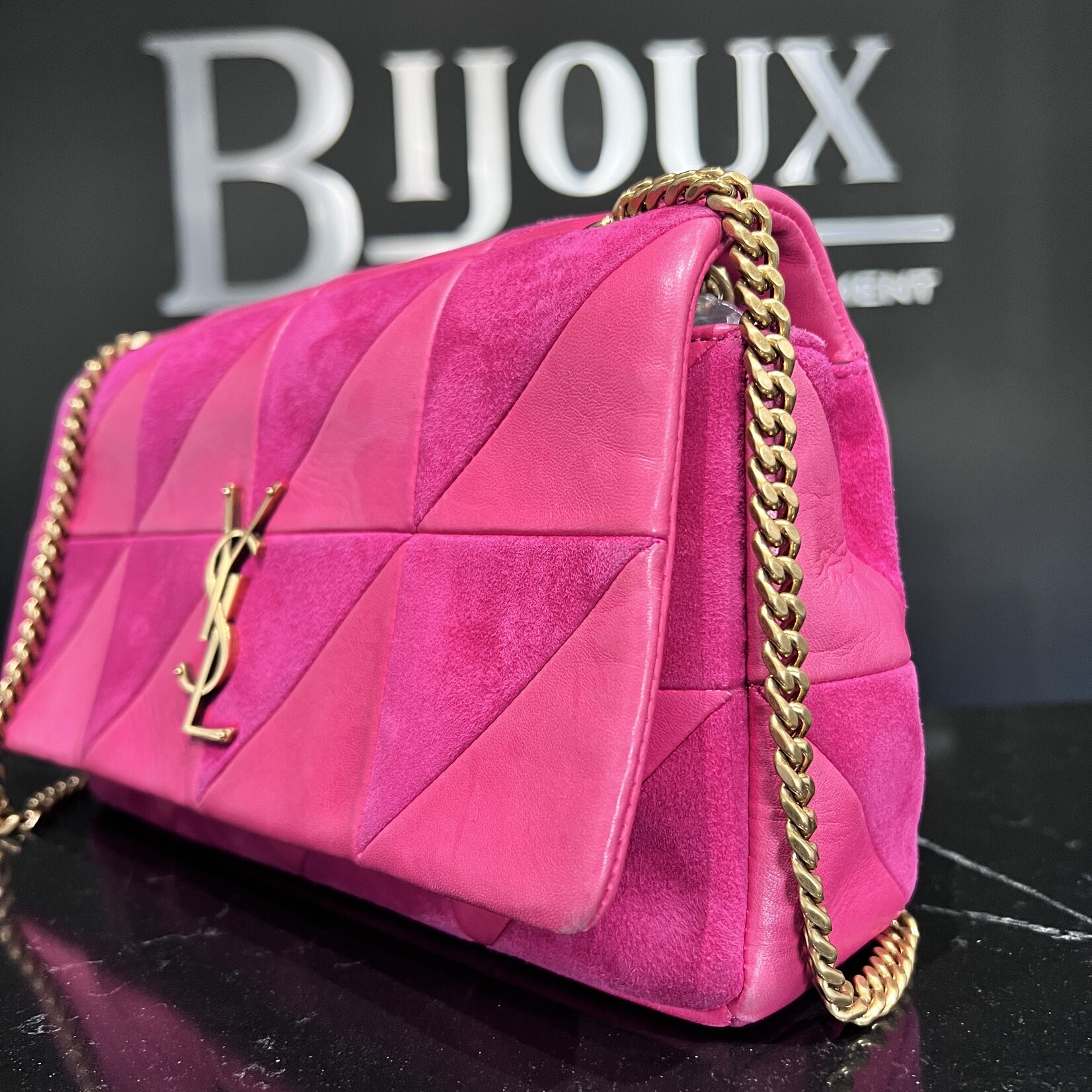 Saint Laurent SOLD- Saint Laurent Patchwork Jamie
