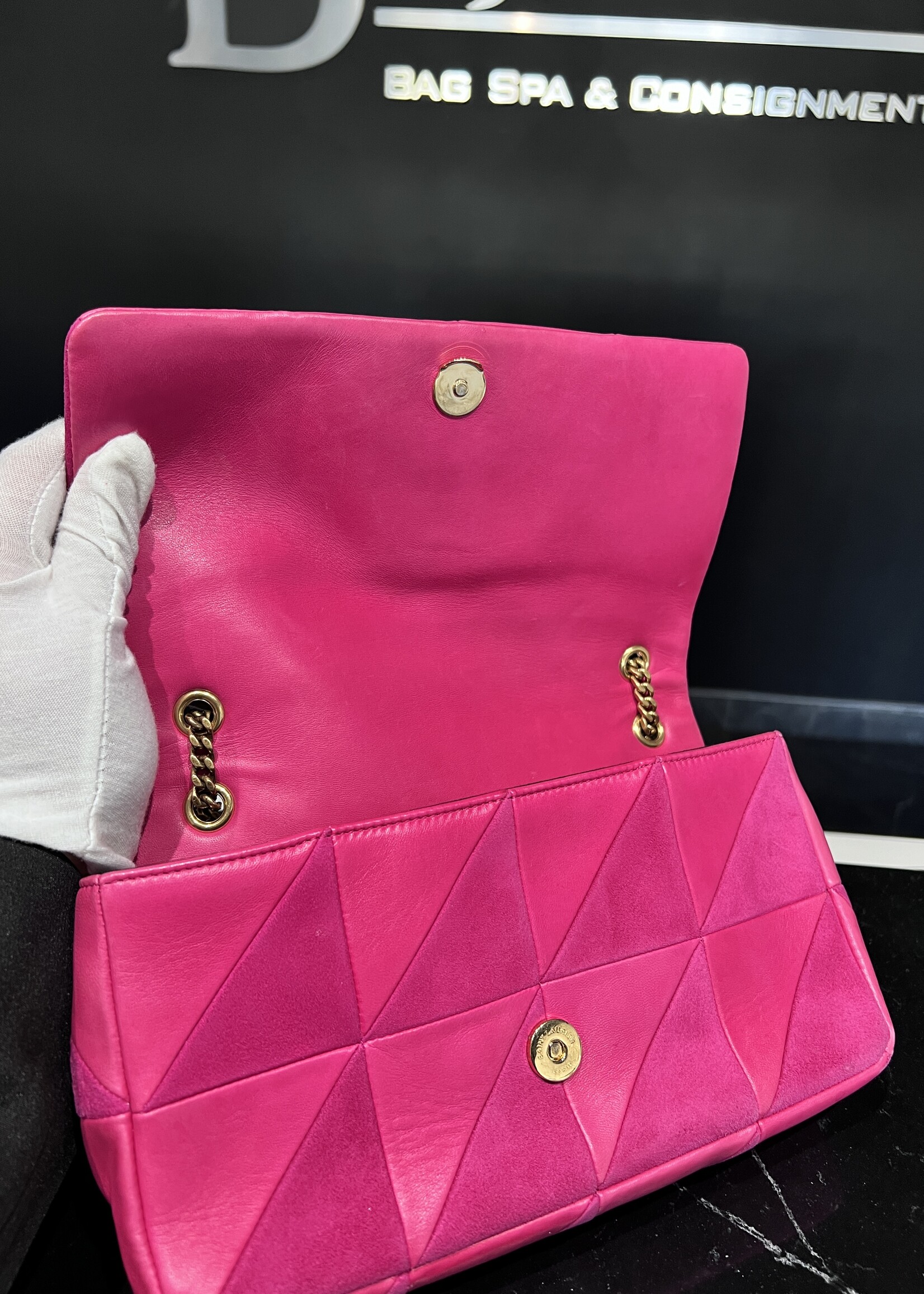 Saint Laurent SOLD- Saint Laurent Patchwork Jamie