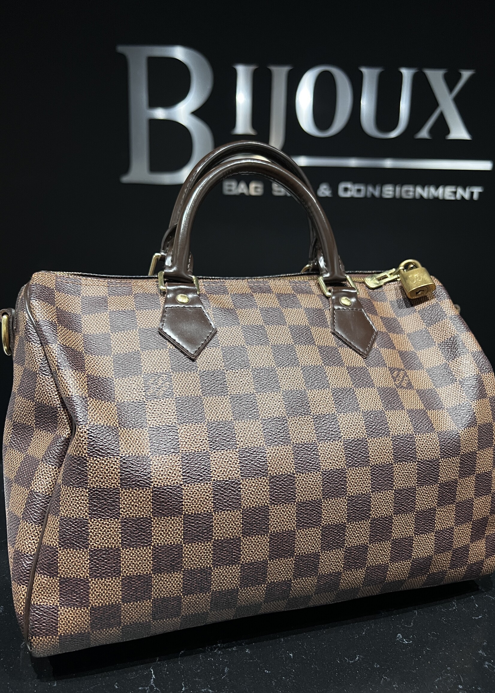 Louis Vuitton SOLD - Louis Vuitton Bandouliere Damier Speedy 30