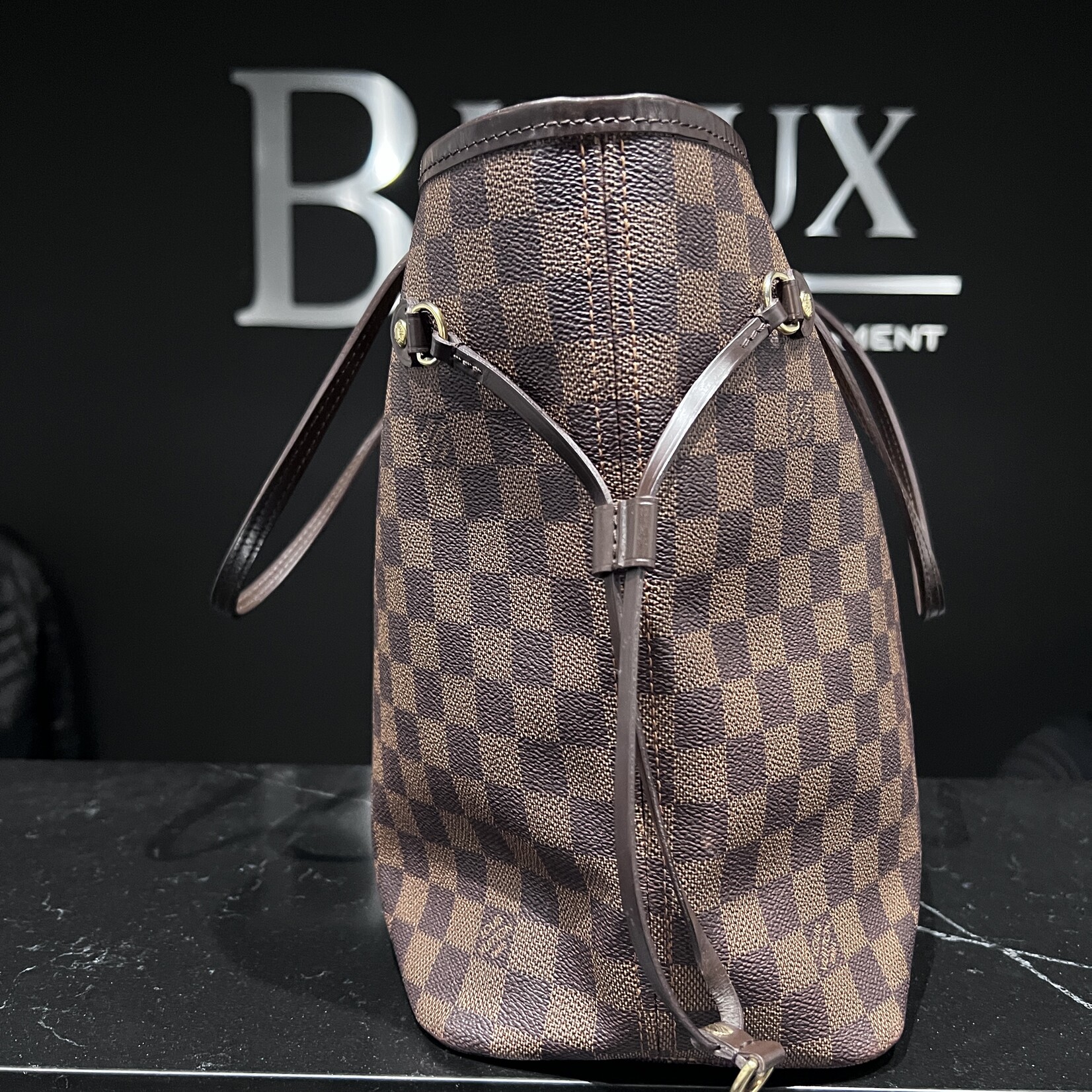 Louis Vuitton SOLD- Louis Vuitton Damier Ebene Neverfull MM