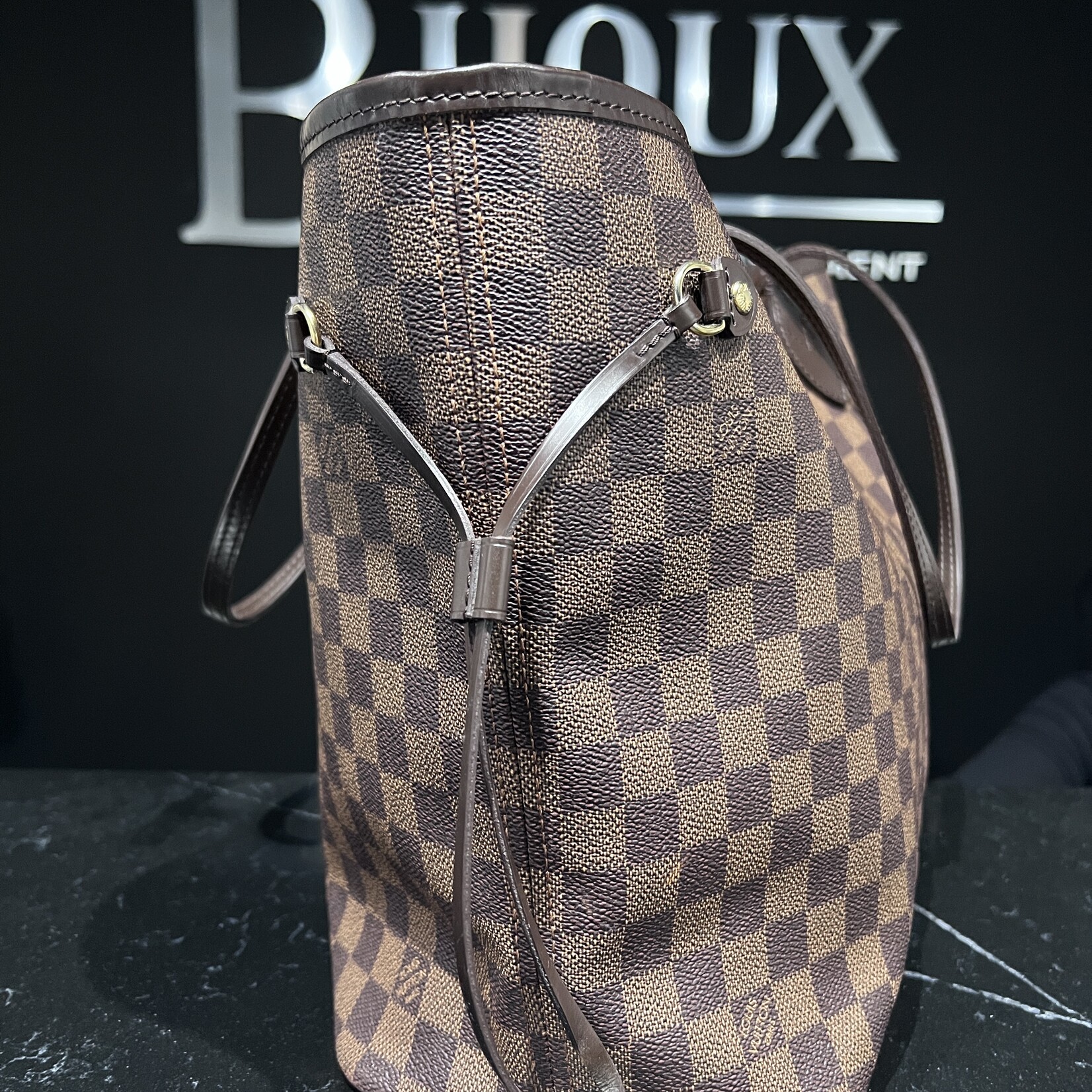 Louis Vuitton SOLD- Louis Vuitton Damier Ebene Neverfull MM