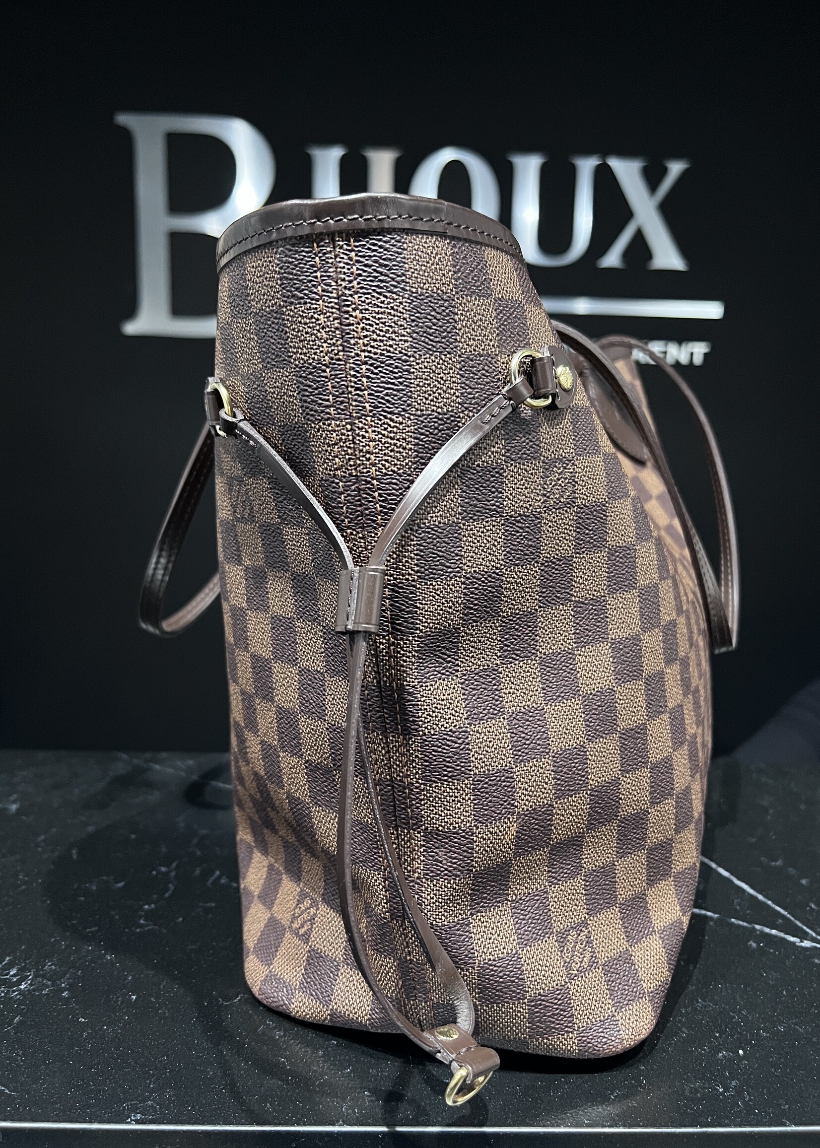 Louis Vuitton SOLD- Louis Vuitton Damier Ebene Neverfull MM