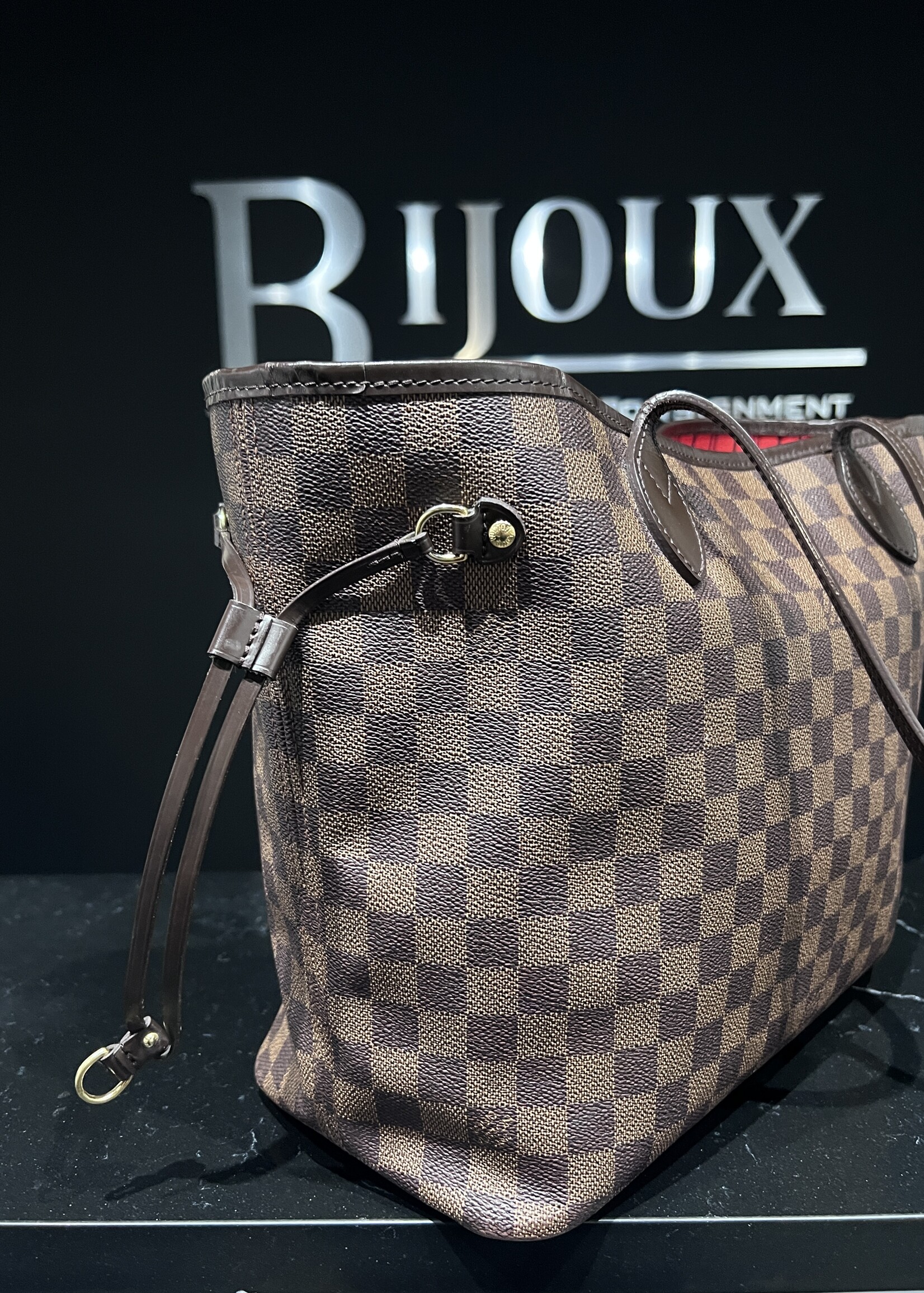 Louis Vuitton SOLD- Louis Vuitton Damier Ebene Neverfull MM