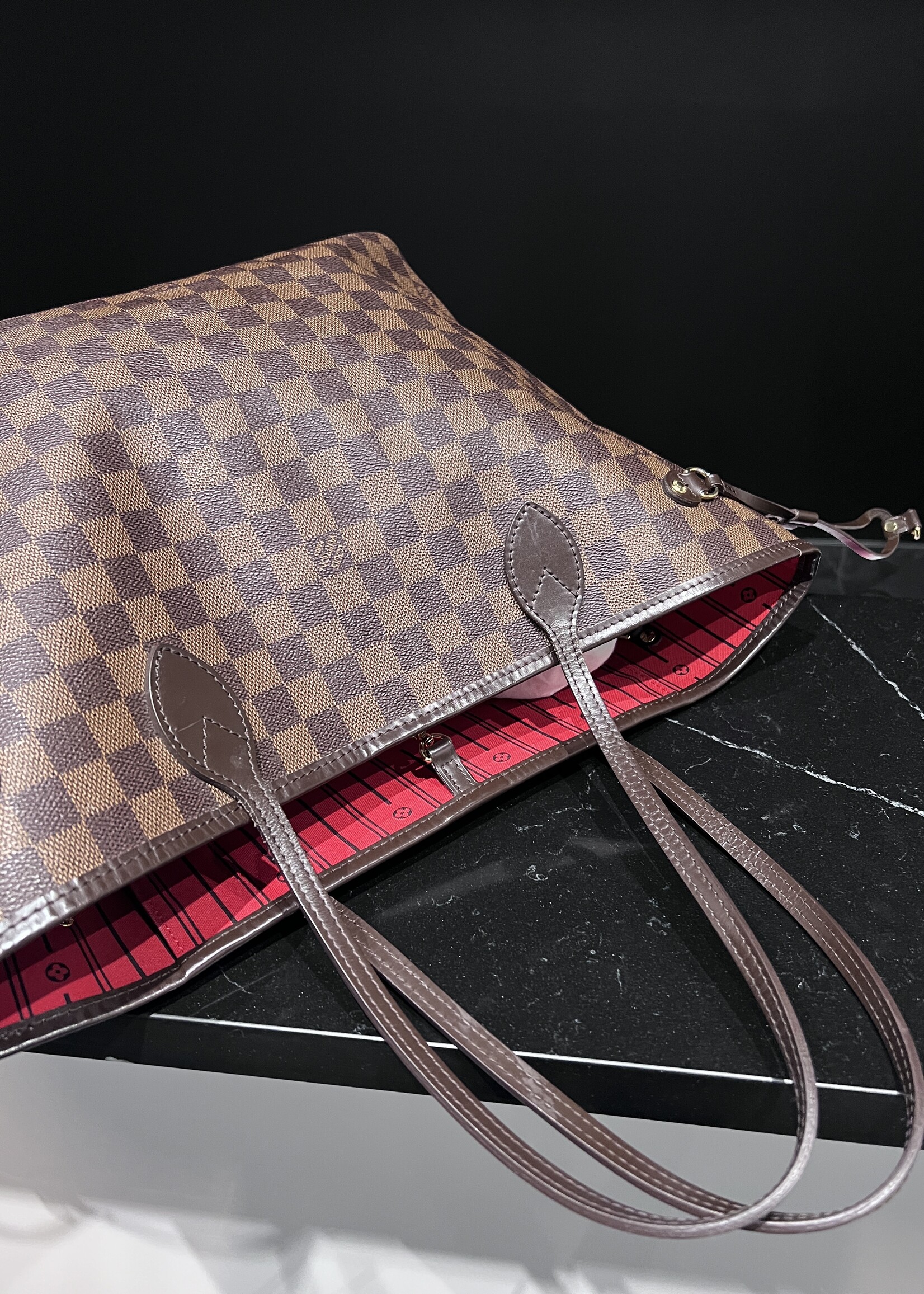 Louis Vuitton SOLD- Louis Vuitton Damier Ebene Neverfull MM