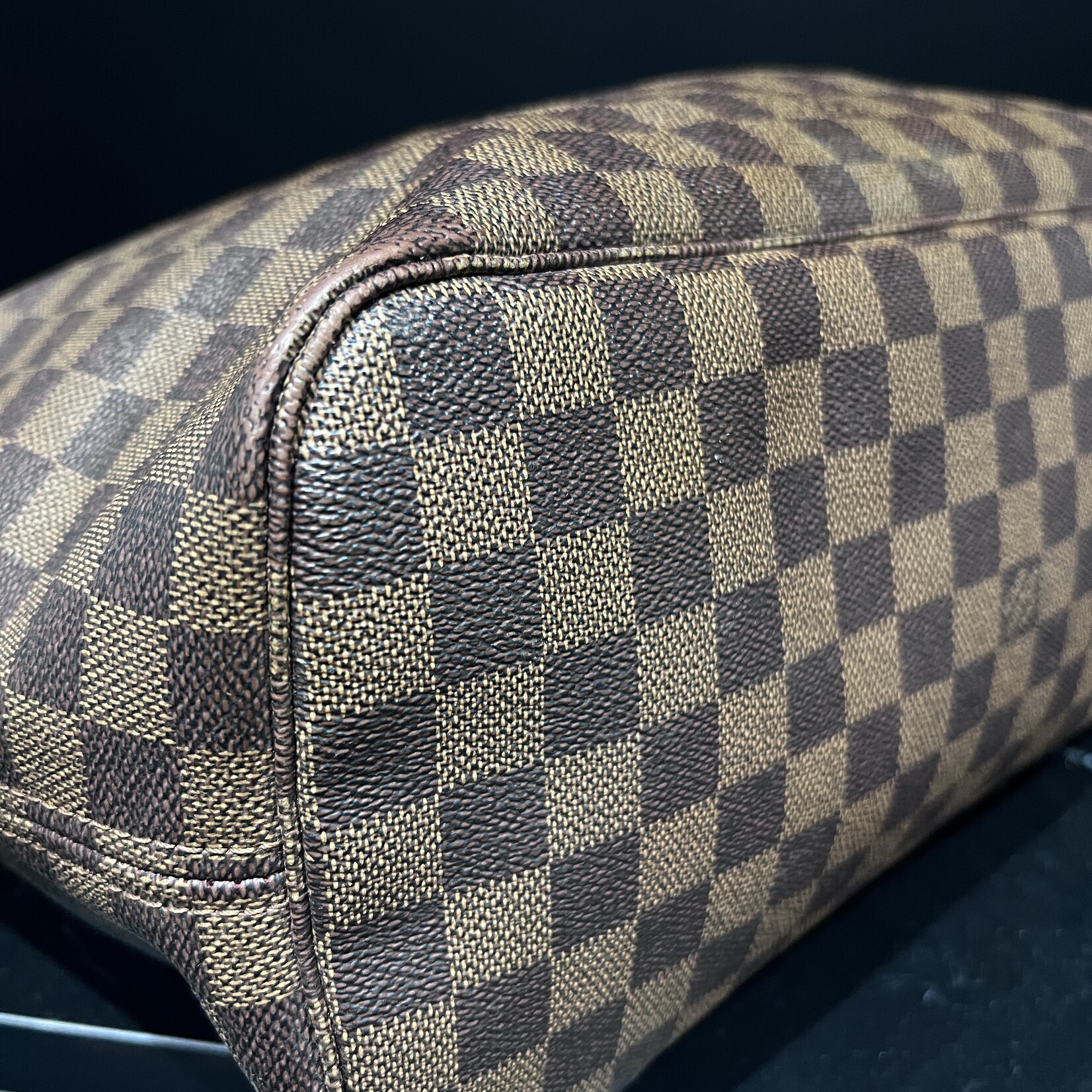 Louis Vuitton SOLD- Louis Vuitton Damier Ebene Neverfull MM