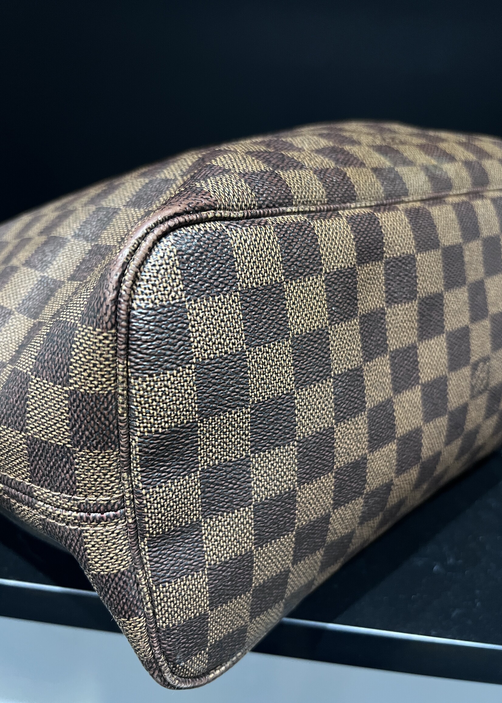 Louis Vuitton SOLD- Louis Vuitton Damier Ebene Neverfull MM