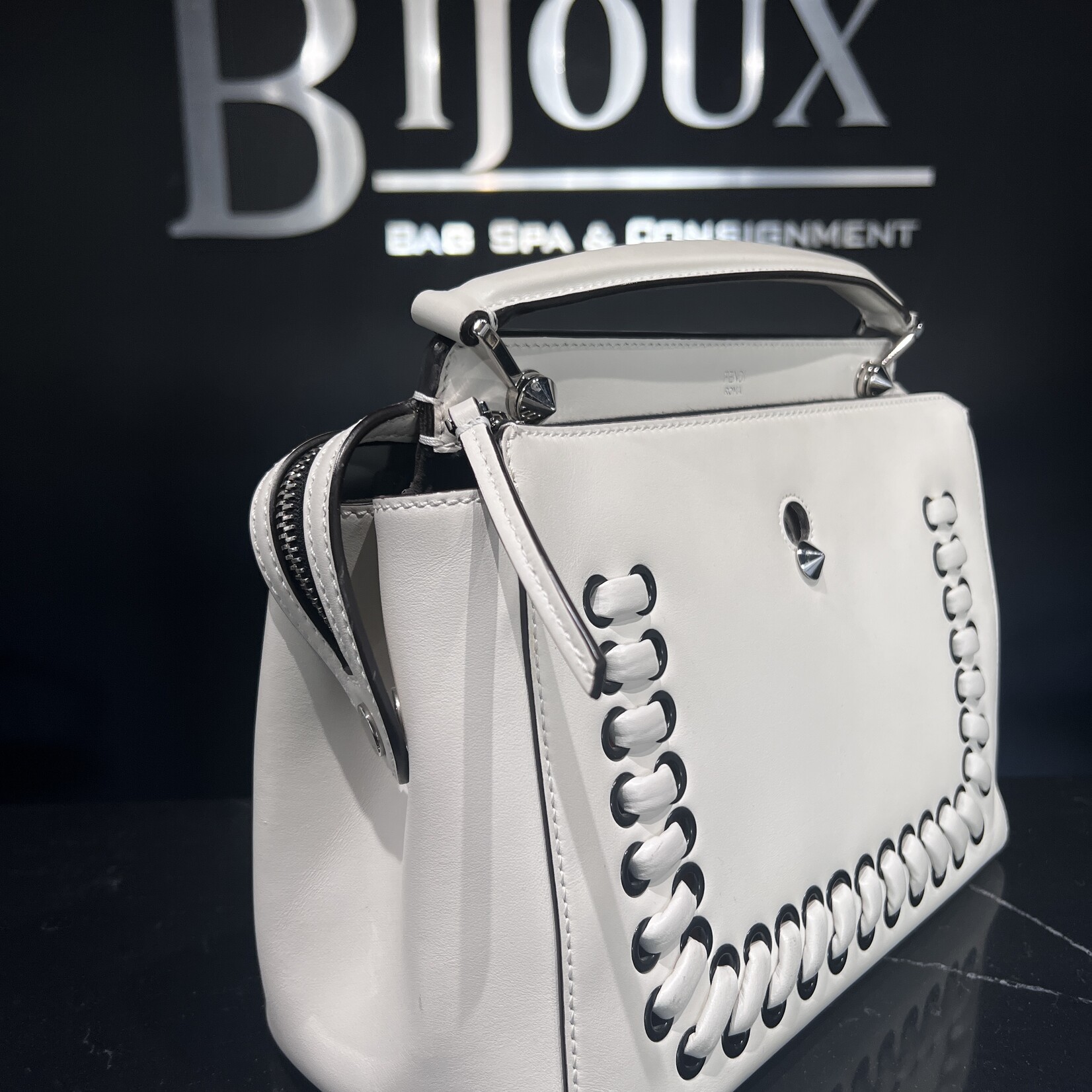 Fendi SOLD - Fendi Dotcom White