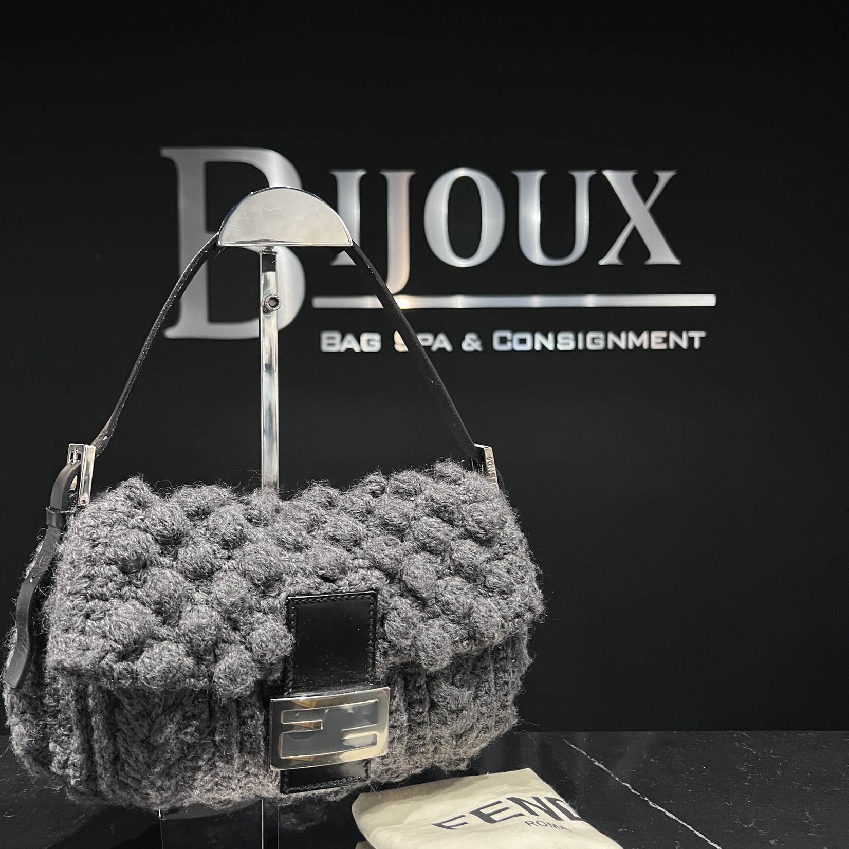 Fendi SOLD - Fendi Sweater Baguette