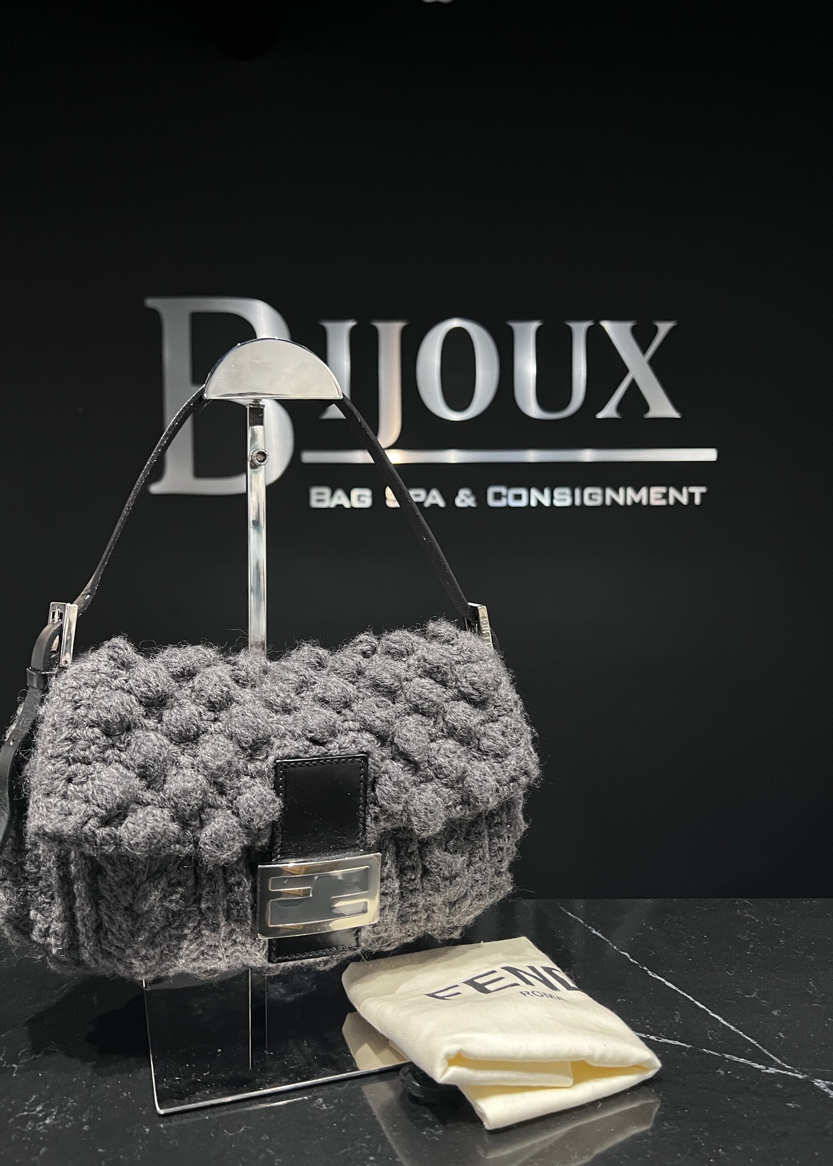 Fendi SOLD - Fendi Sweater Baguette