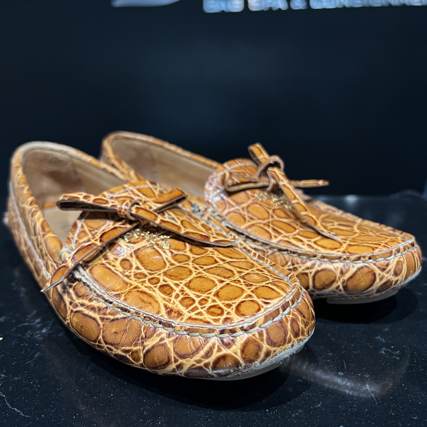 Prada SOLD- Prada Croc Loafers