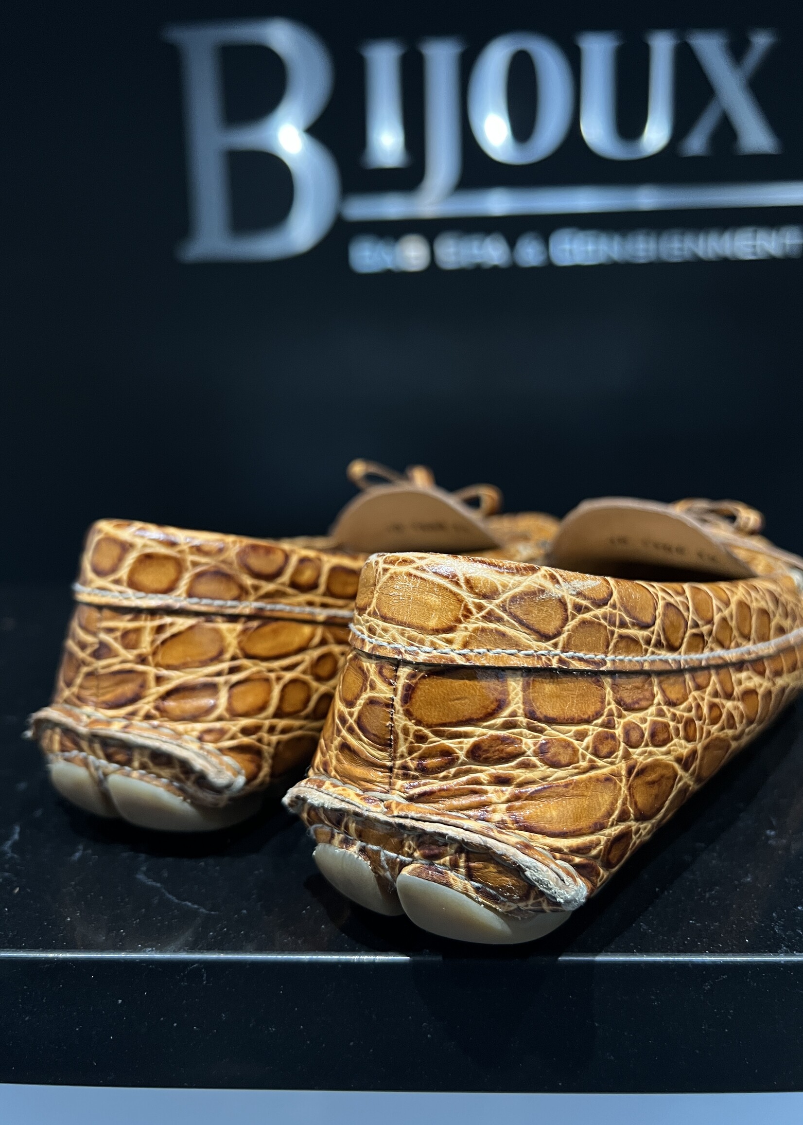 Prada SOLD- Prada Croc Loafers