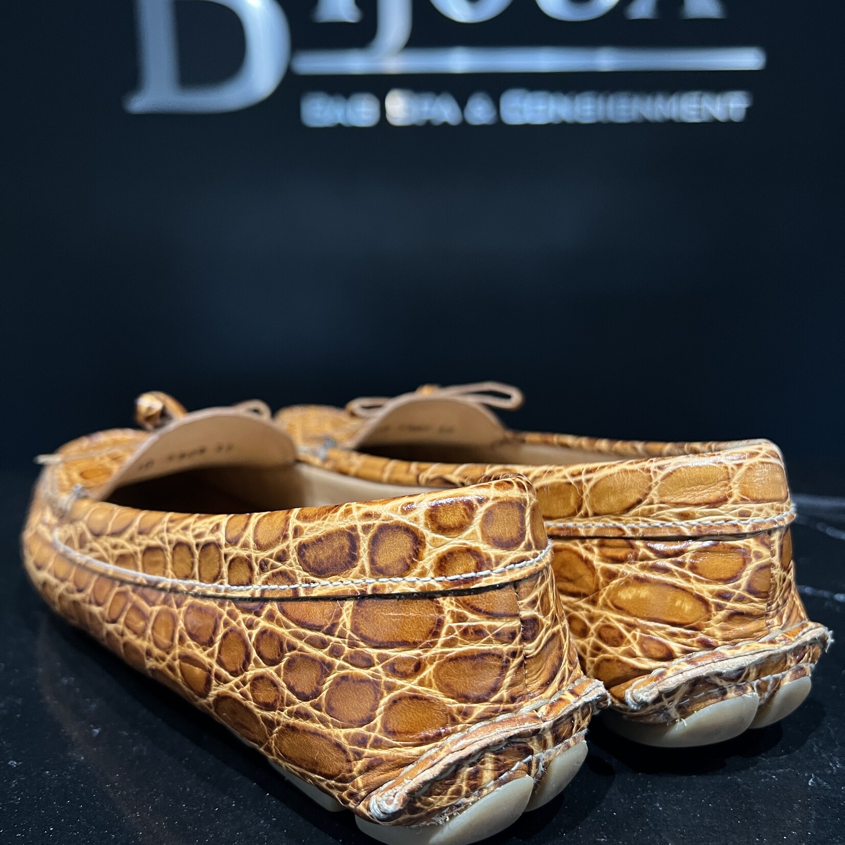 Prada SOLD- Prada Croc Loafers