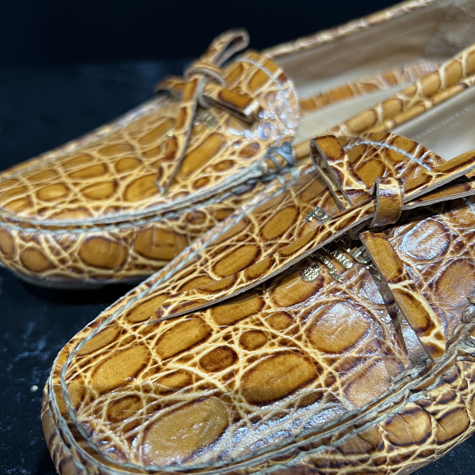Prada SOLD- Prada Croc Loafers
