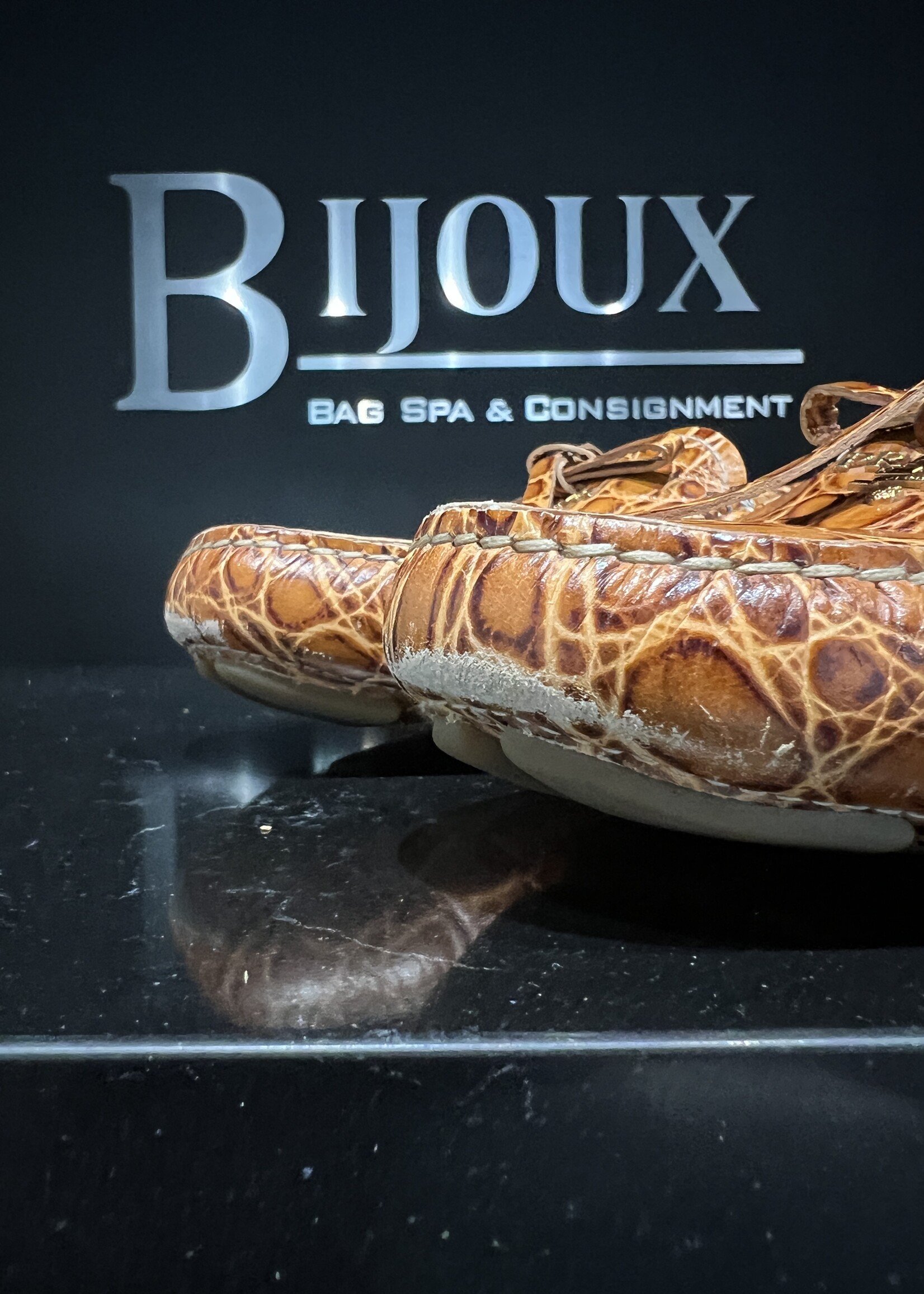 Prada SOLD- Prada Croc Loafers