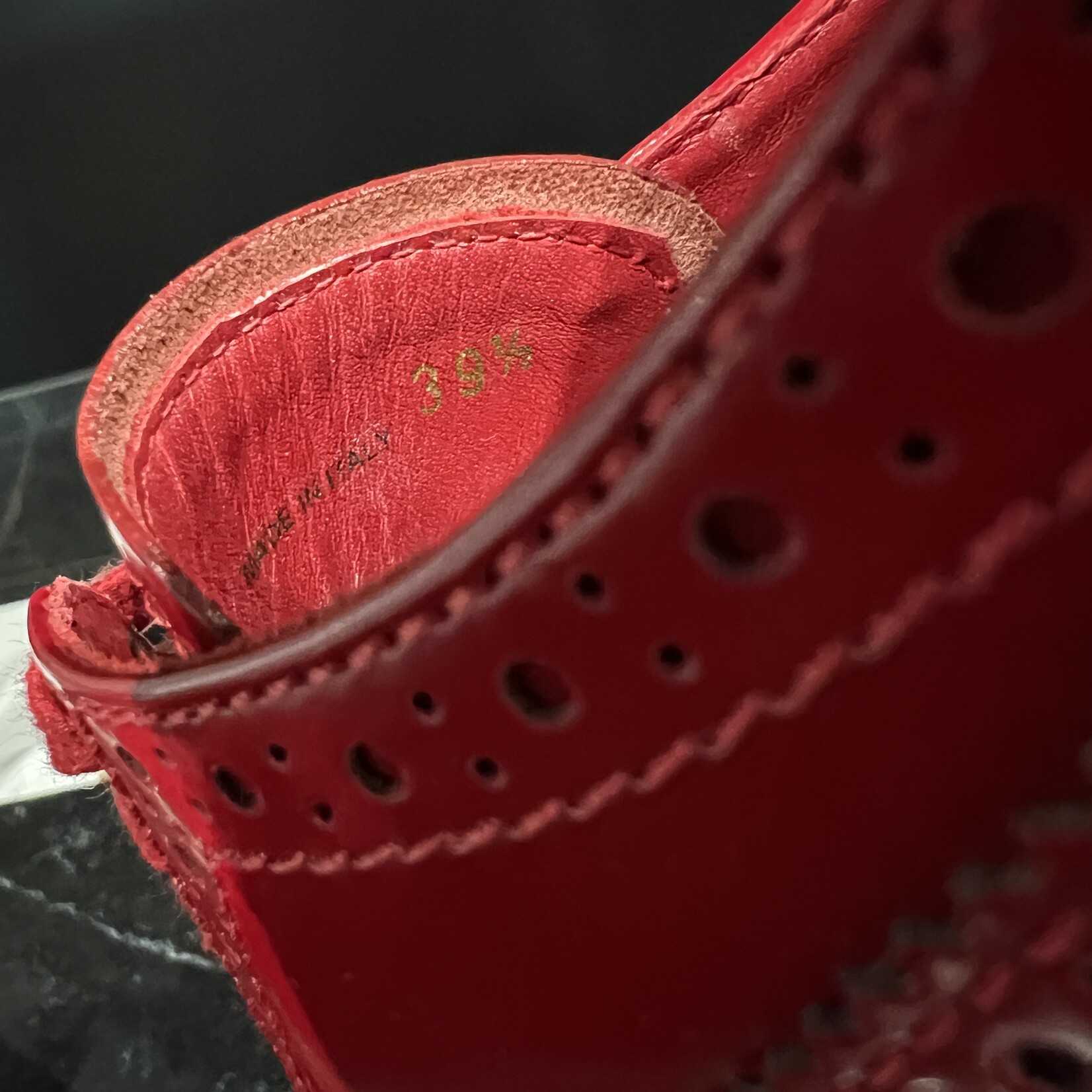 Prada Prada Red Loafers