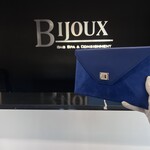 Jimmy Choo Jimmy Choo Calfskin Rosetta Clutch