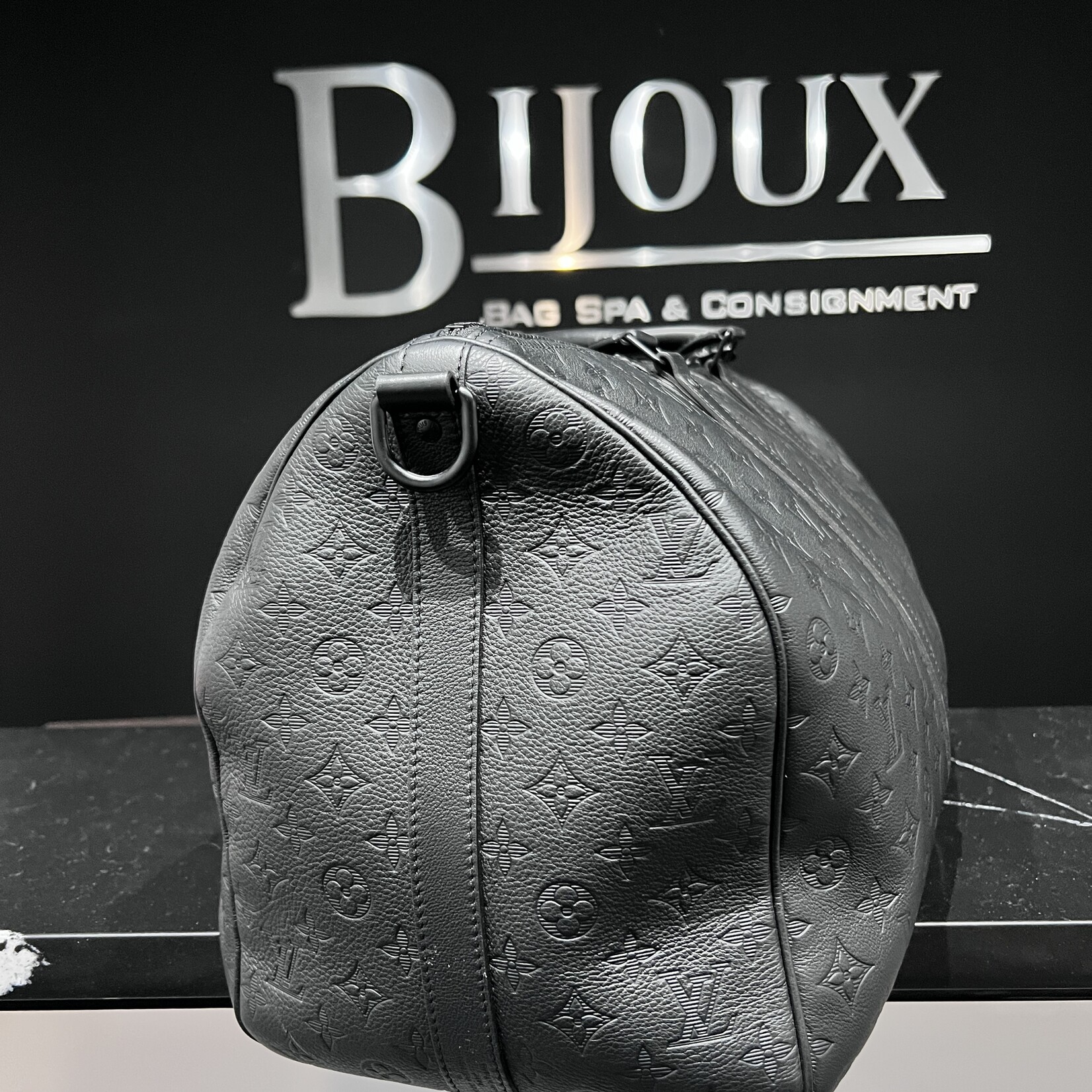 Louis Vuitton Louis Vuitton Keepall 50 Monogram Shadow
