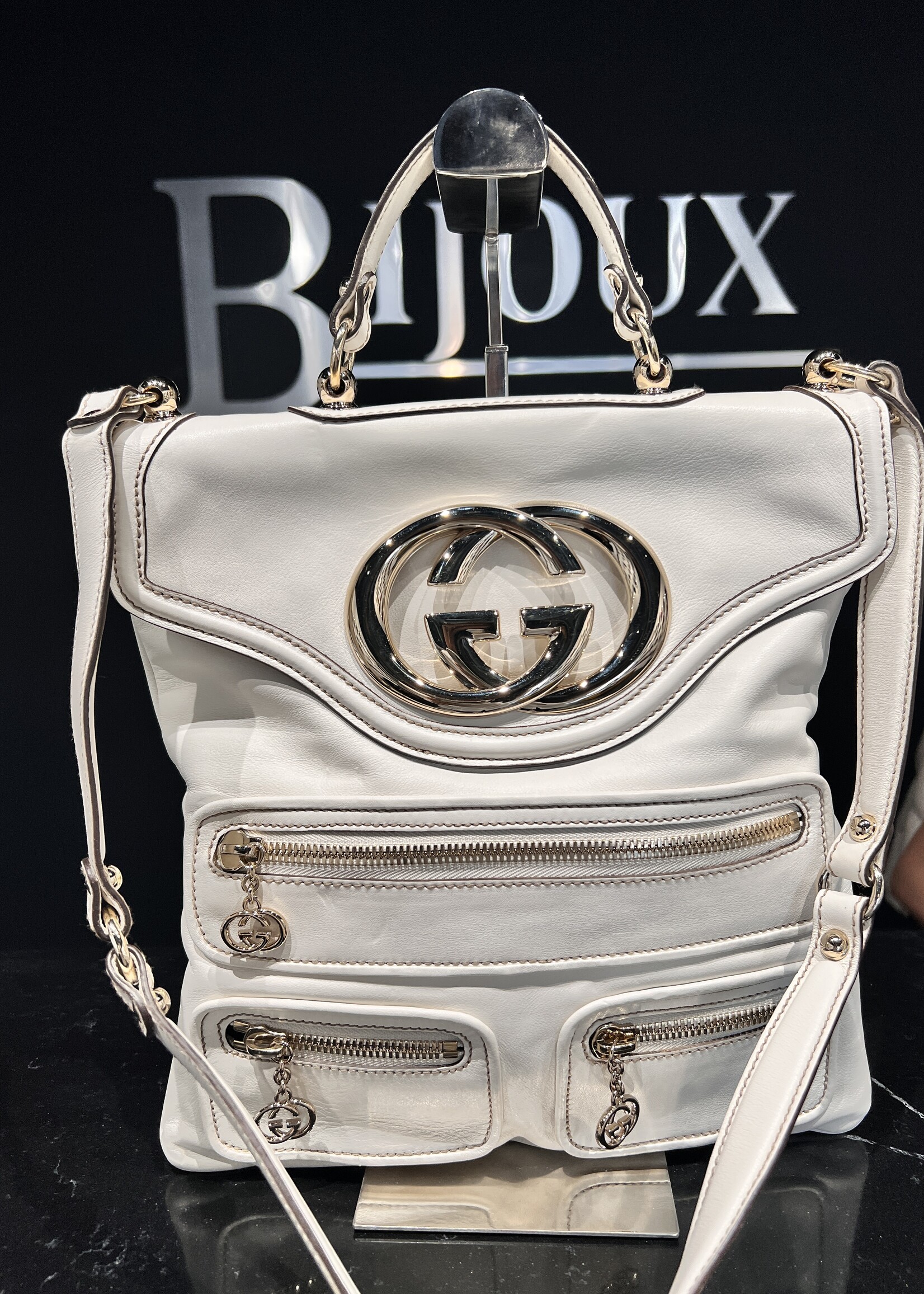 Gucci Gucci Britt Messenger GG Tote