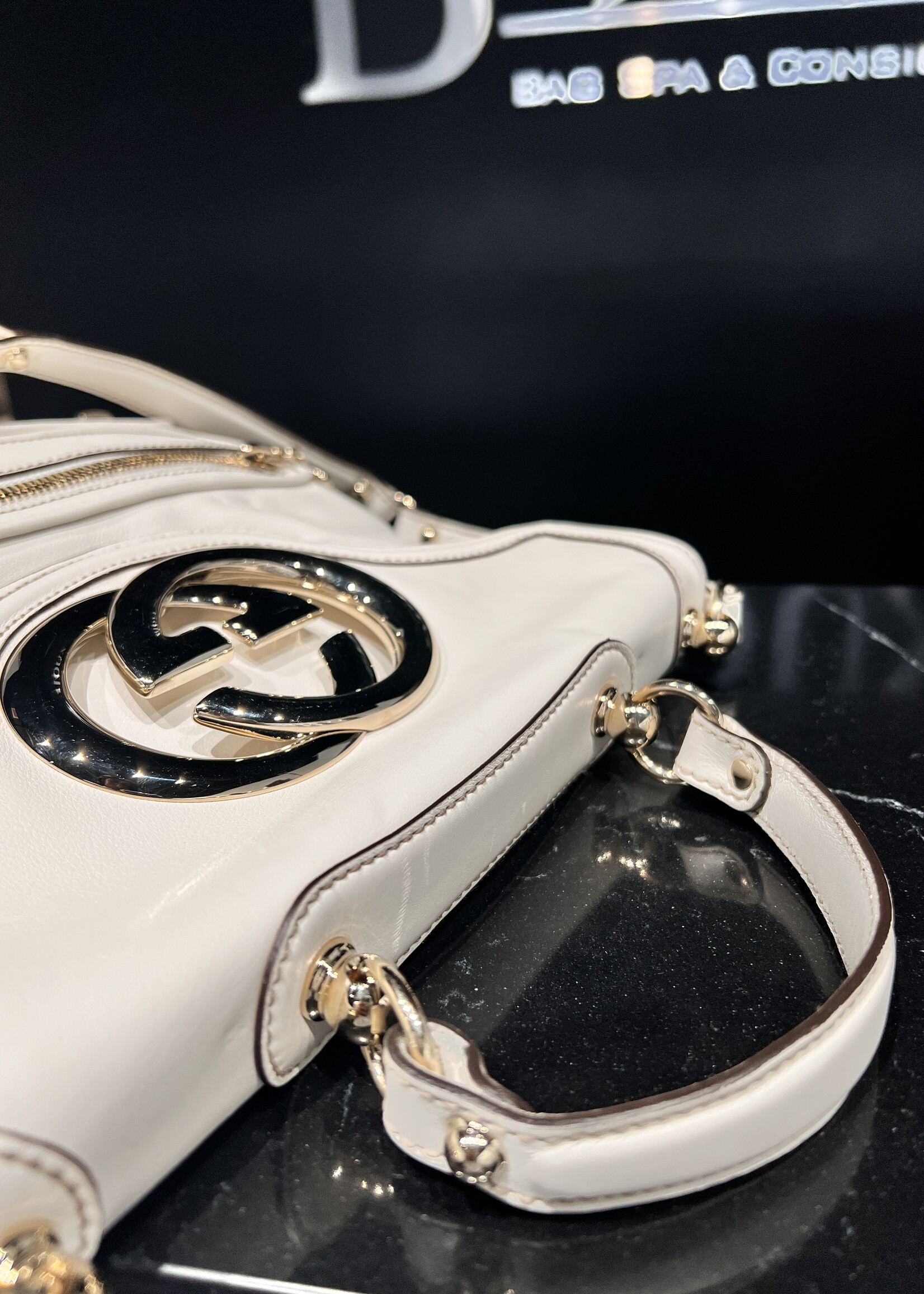 Gucci Gucci Britt Messenger GG Tote