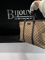 Gucci SOLD - Gucci Duffle Monogram Tote