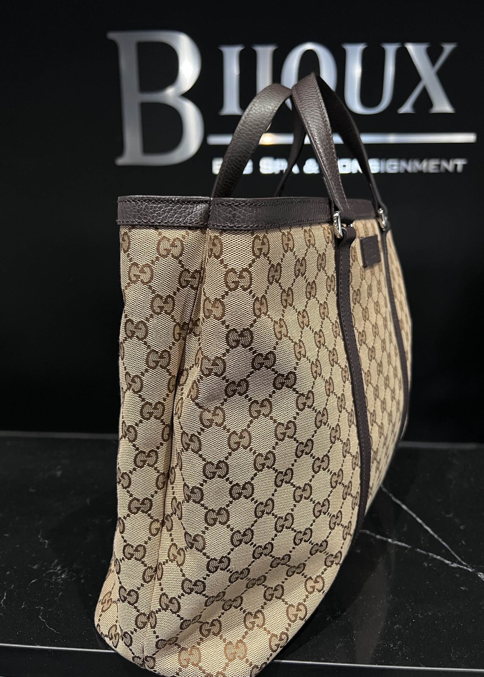 Gucci SOLD- Gucci Duffle Monogram Tote