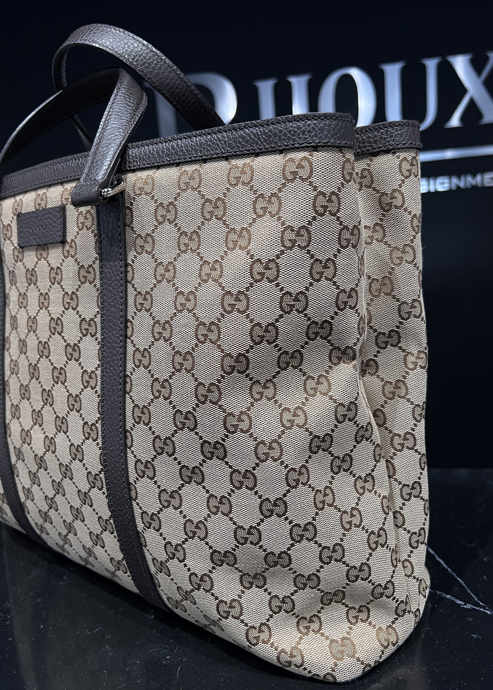 Gucci SOLD- Gucci Duffle Monogram Tote