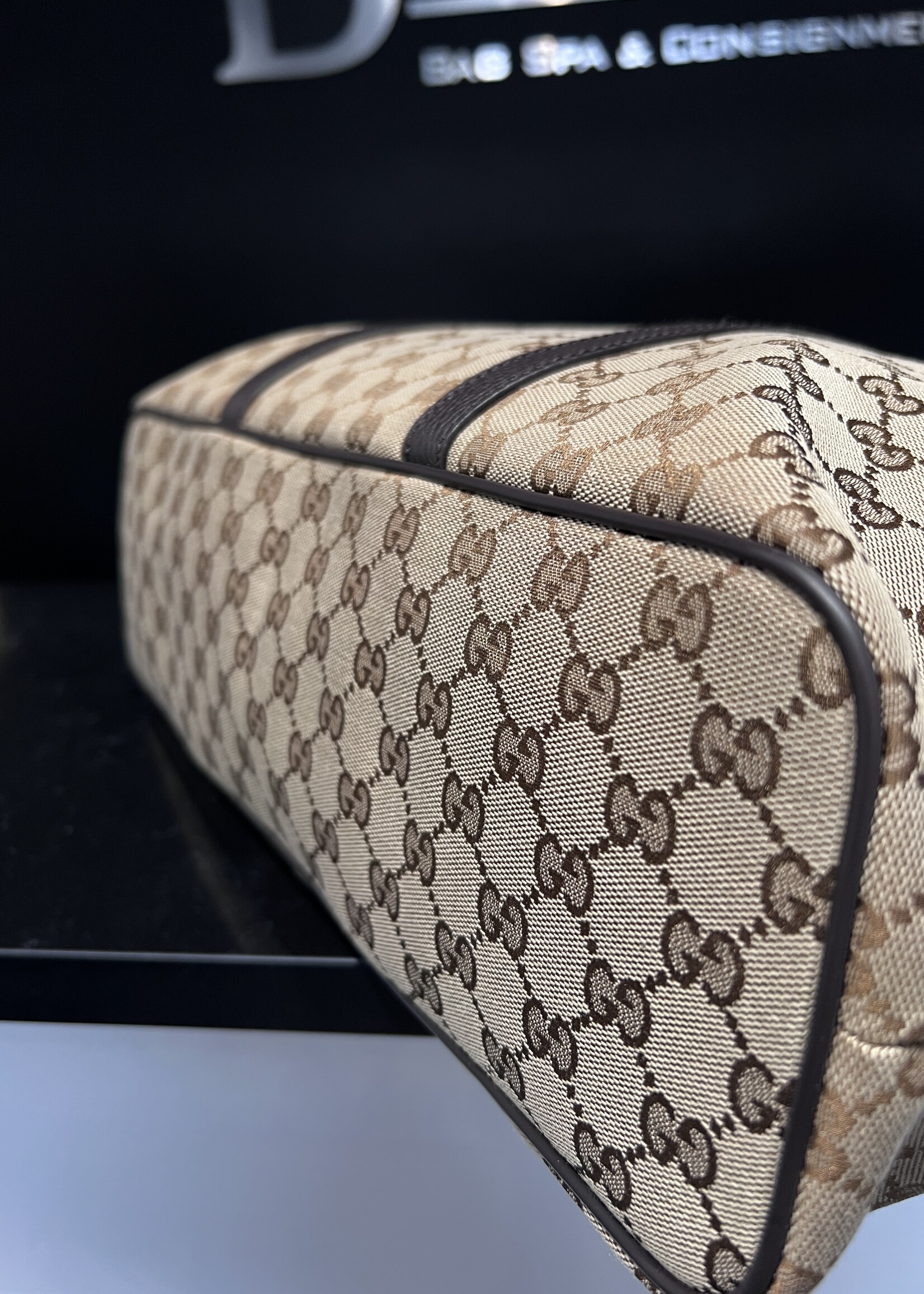 Gucci SOLD- Gucci Duffle Monogram Tote