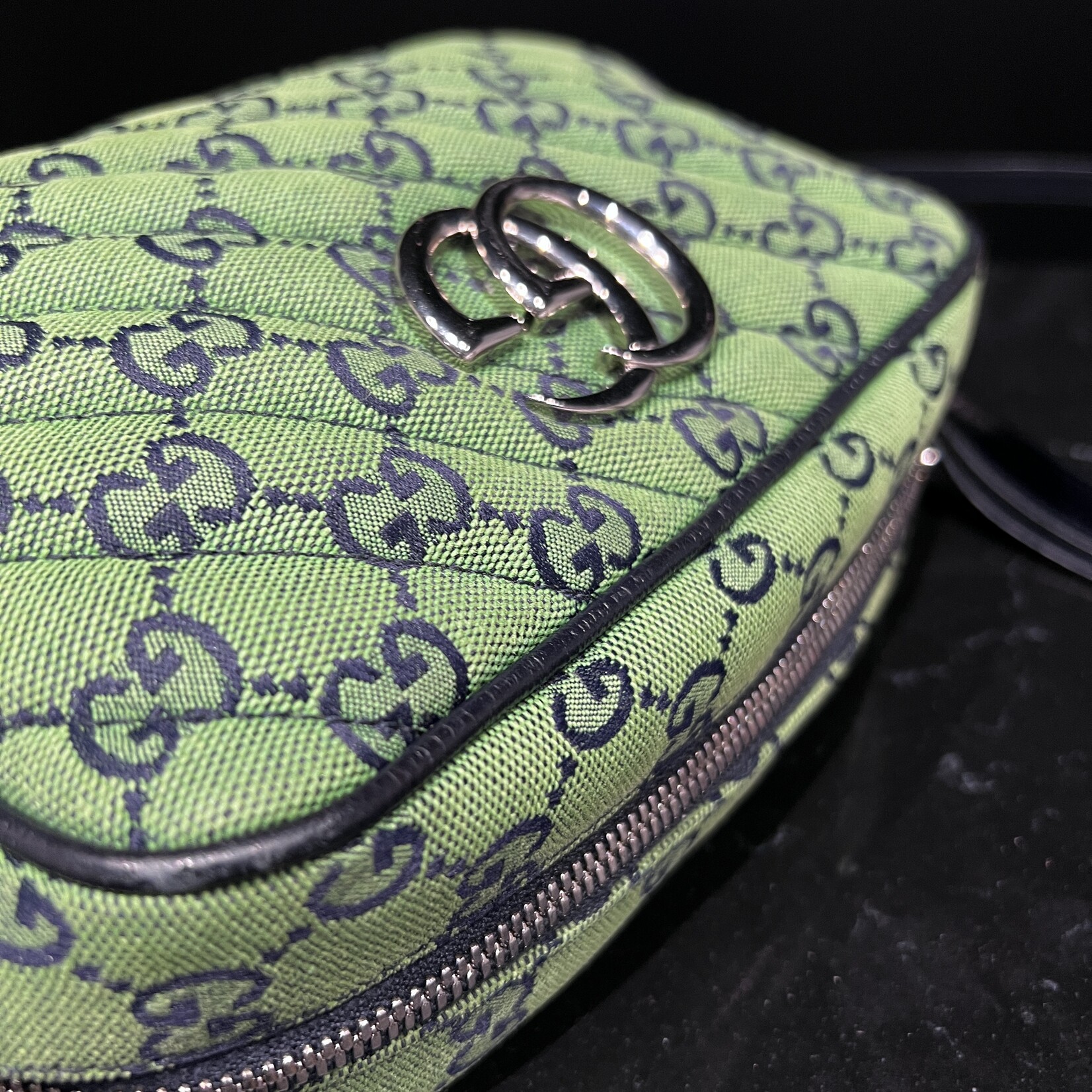 Gucci SOLD- Gucci Marmont Green Bag