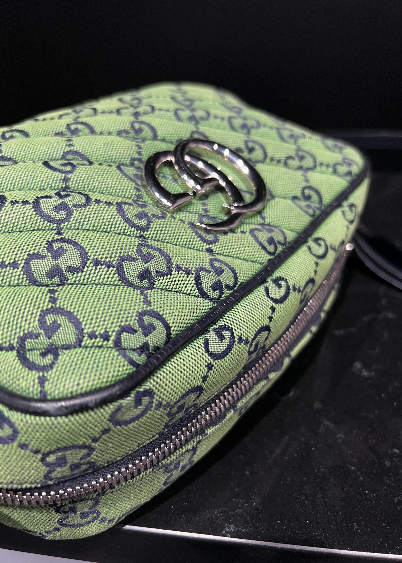 Gucci SOLD- Gucci Marmont Green Bag
