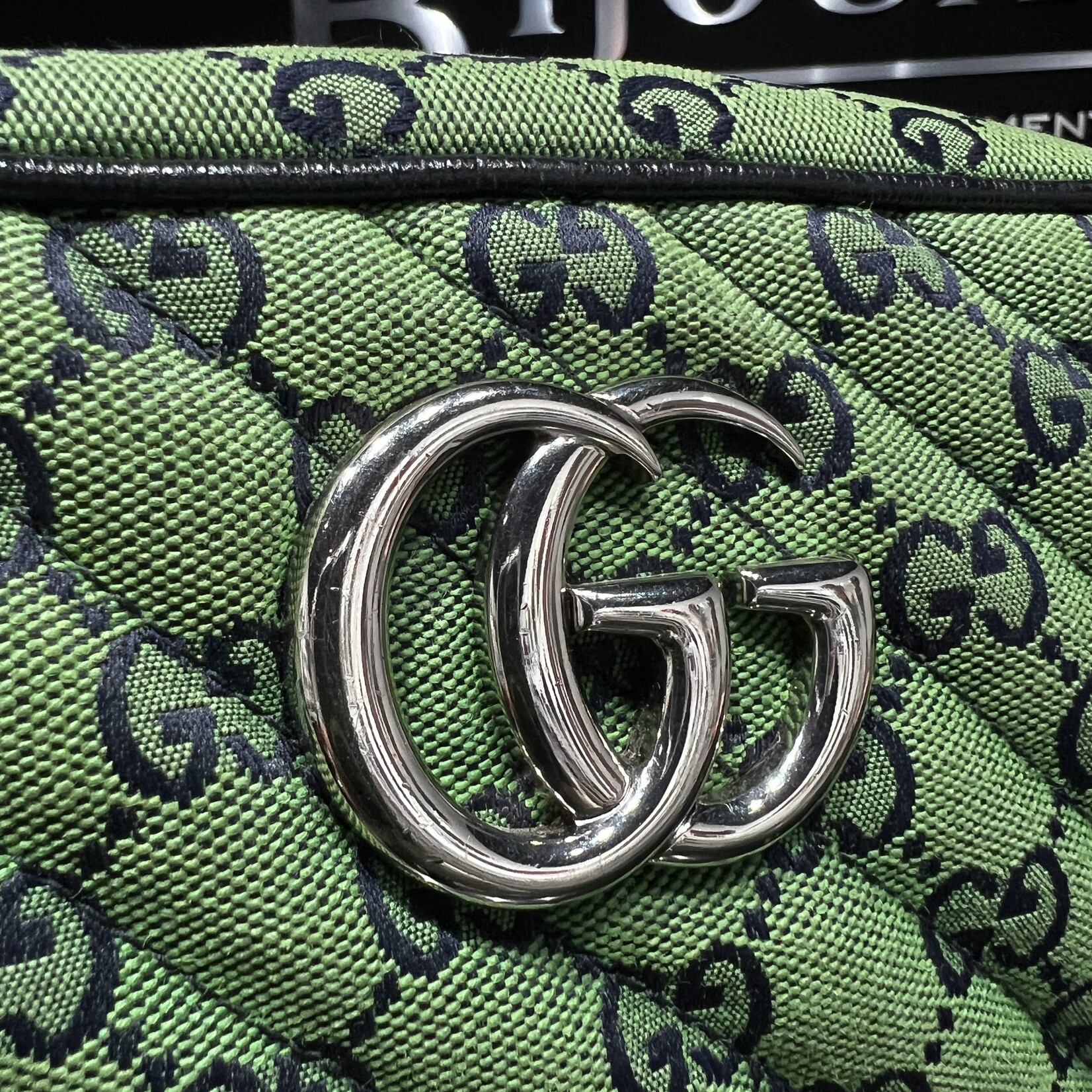 Gucci SOLD- Gucci Marmont Green Bag