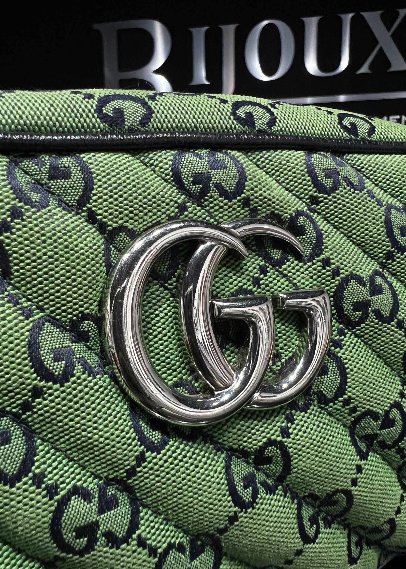 Gucci SOLD- Gucci Marmont Green Bag