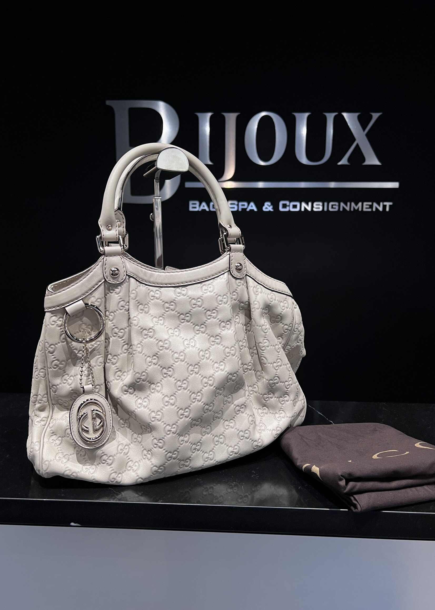 Gucci SOLD- Gucci White Sukey