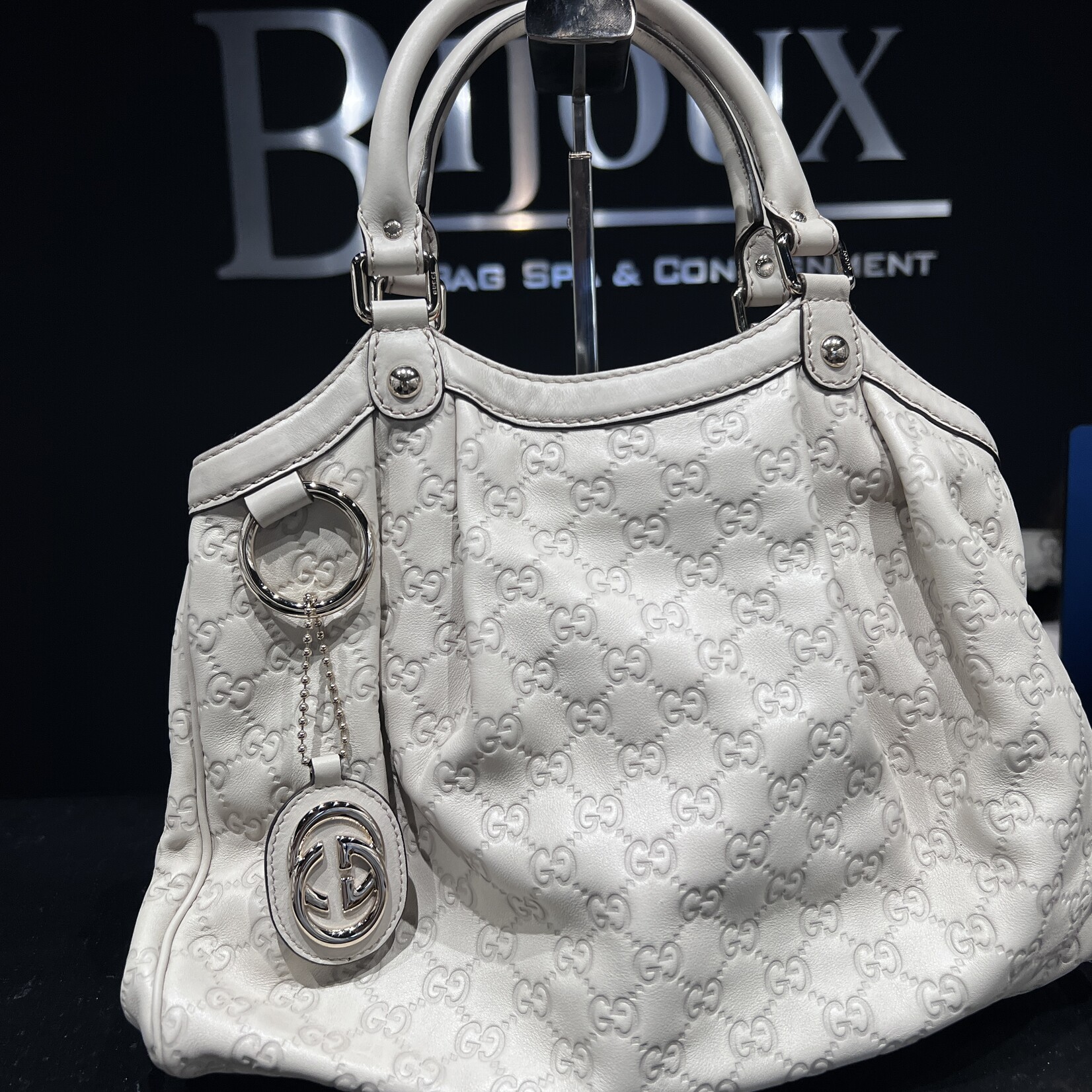 Gucci SOLD- Gucci White Sukey