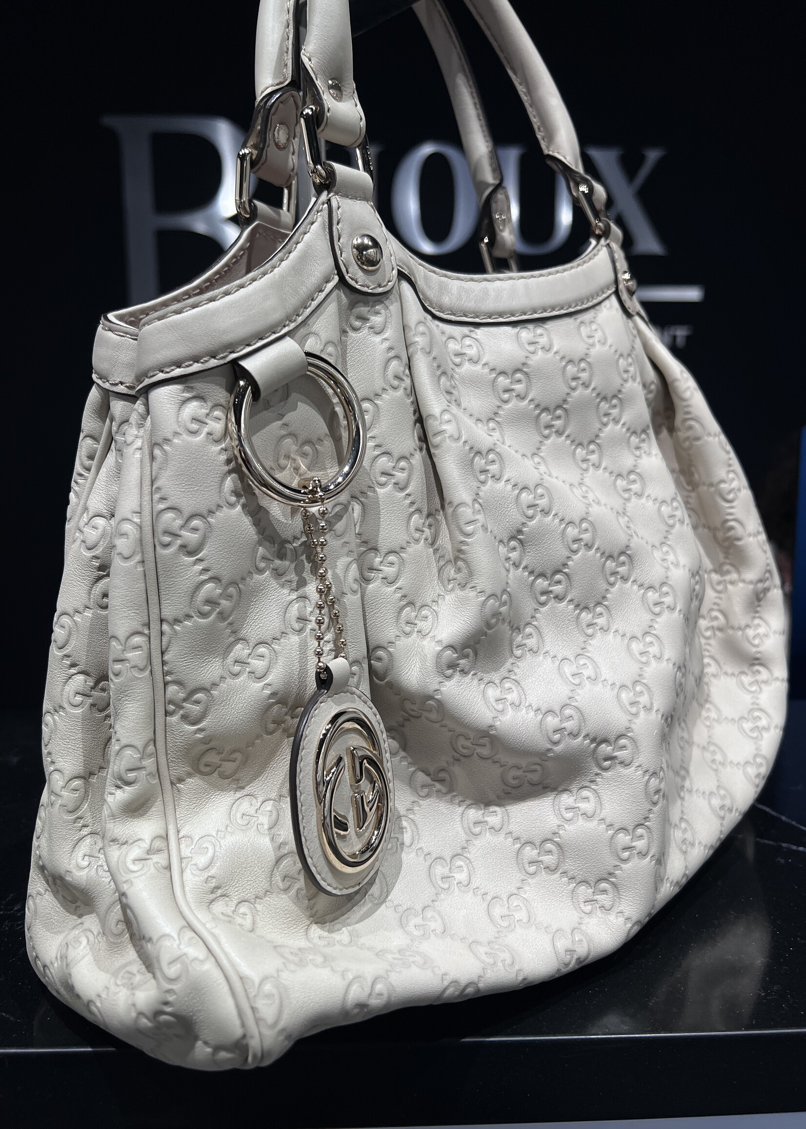 Gucci SOLD- Gucci White Sukey