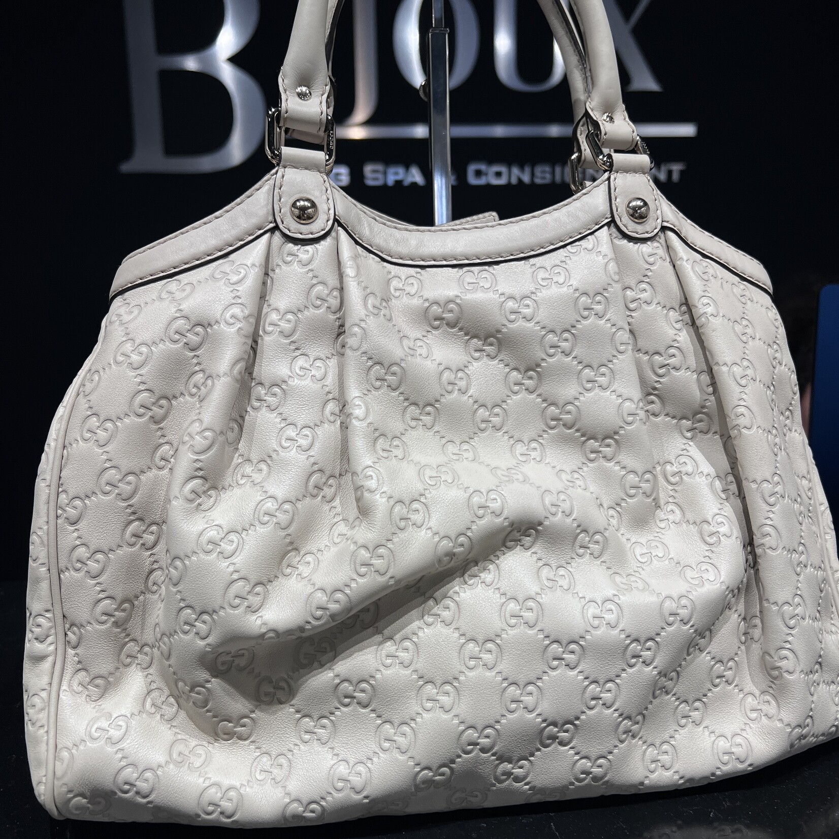 Gucci SOLD- Gucci White Sukey