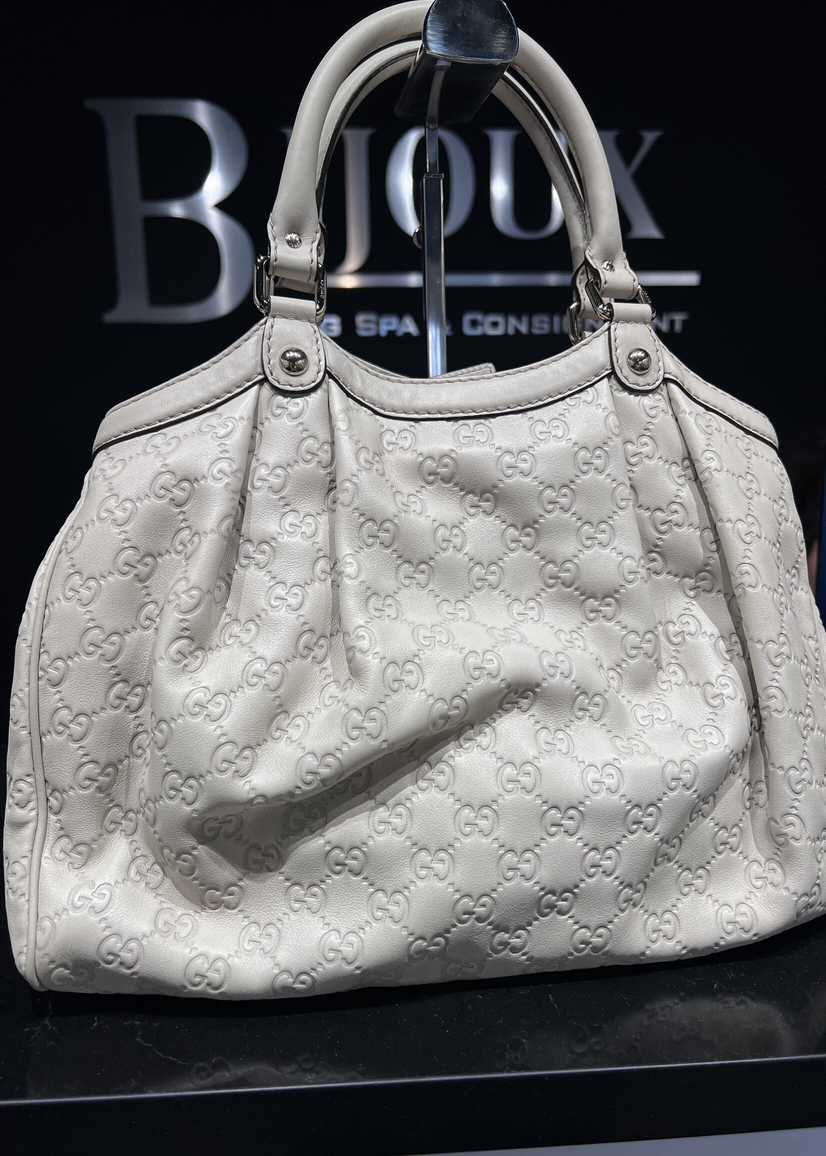 Gucci SOLD- Gucci White Sukey