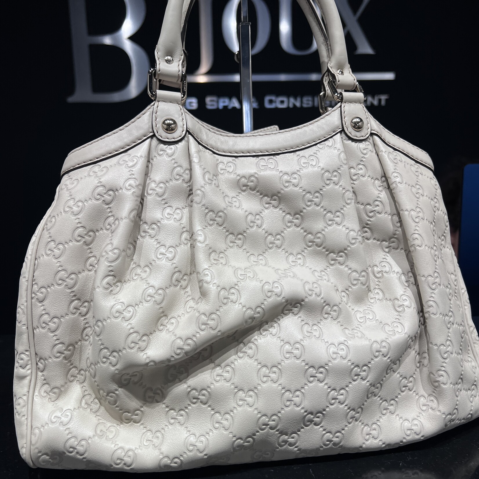 Gucci SOLD- Gucci White Sukey