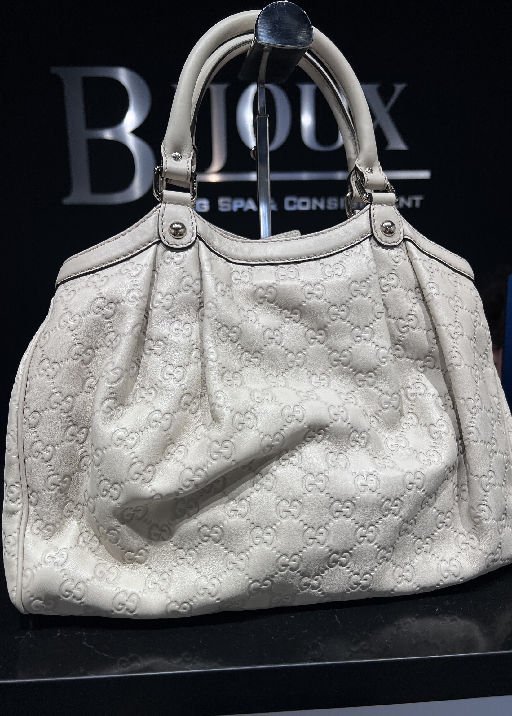 Gucci SOLD- Gucci White Sukey