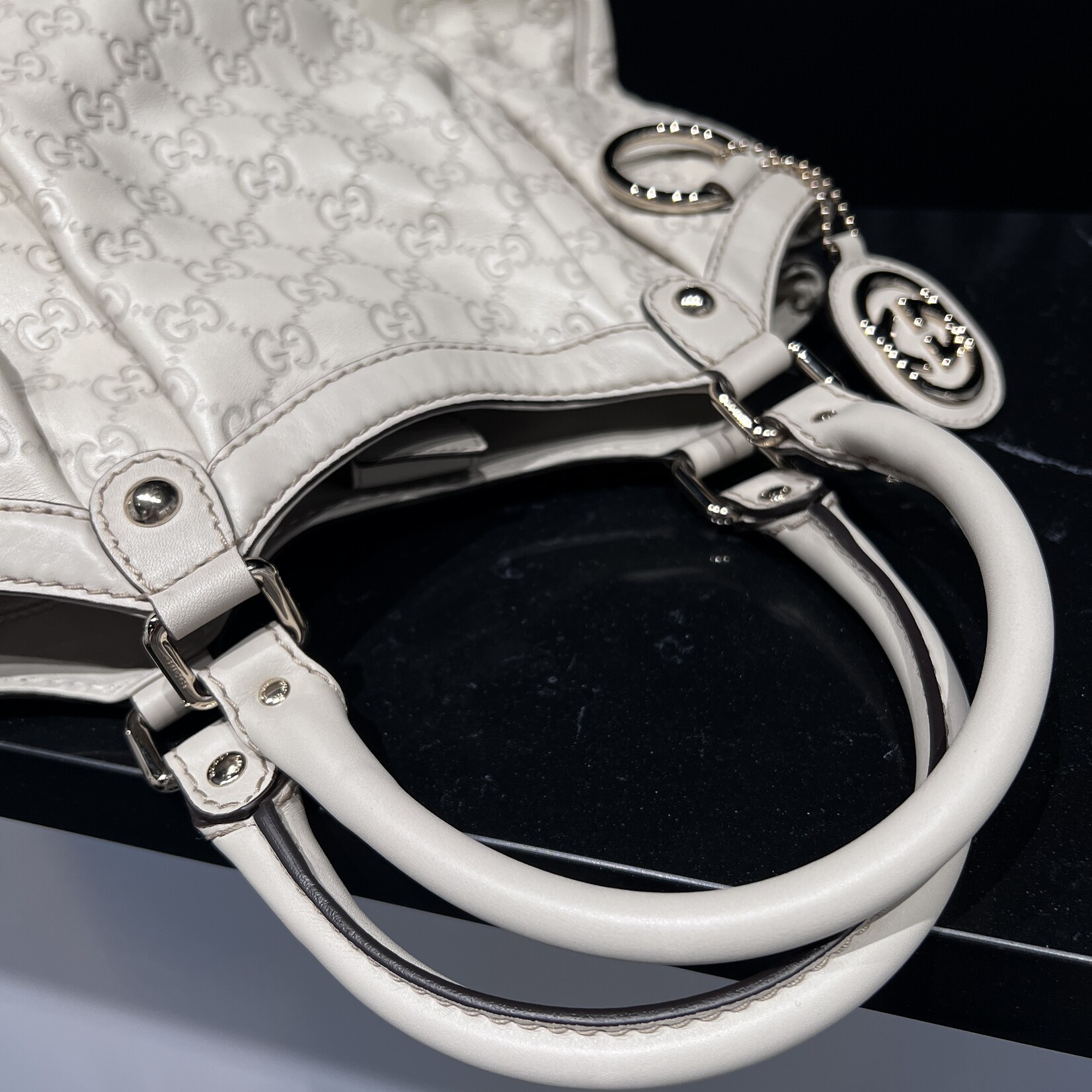 Gucci SOLD- Gucci White Sukey