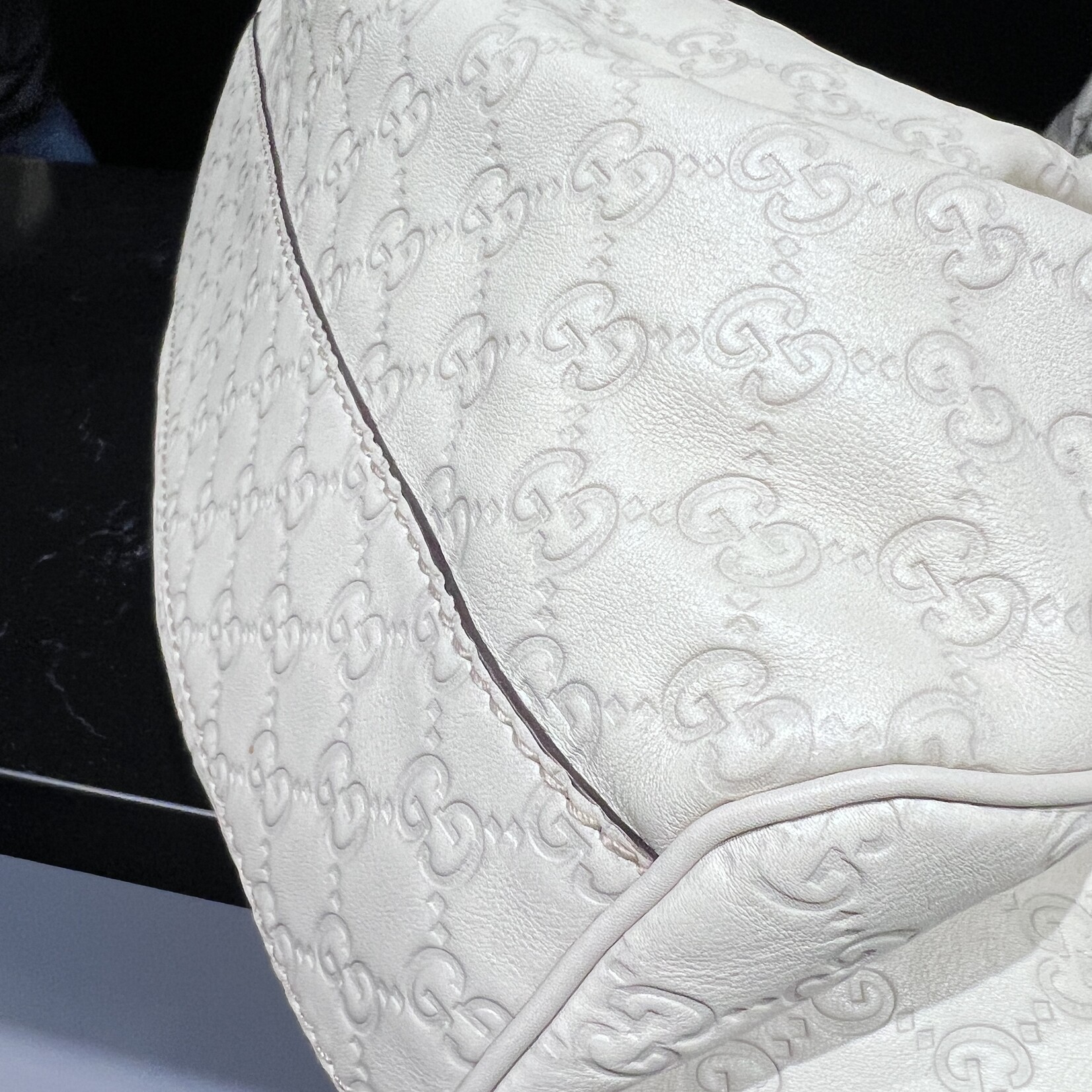 Gucci SOLD- Gucci White Sukey