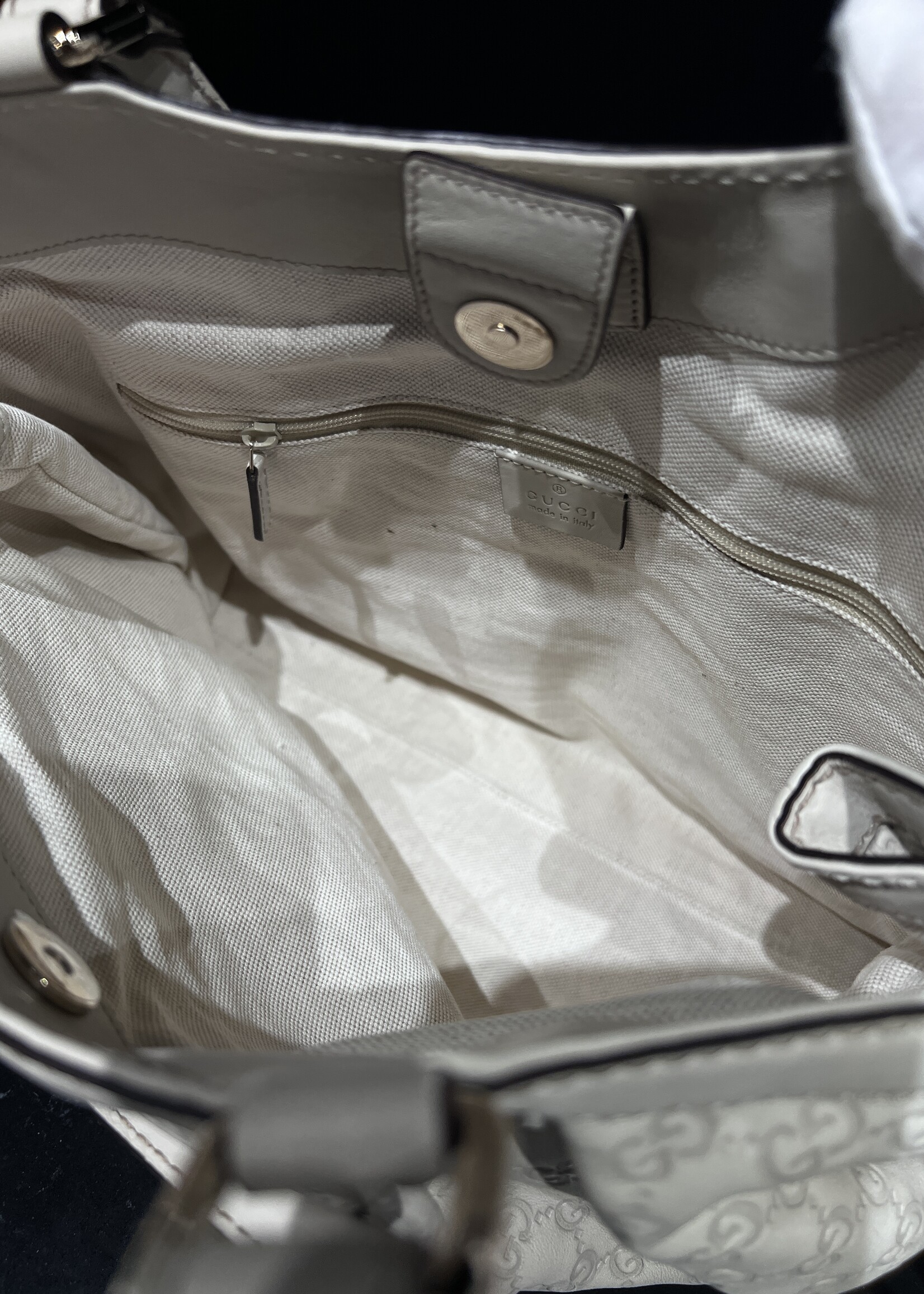 Gucci SOLD- Gucci White Sukey