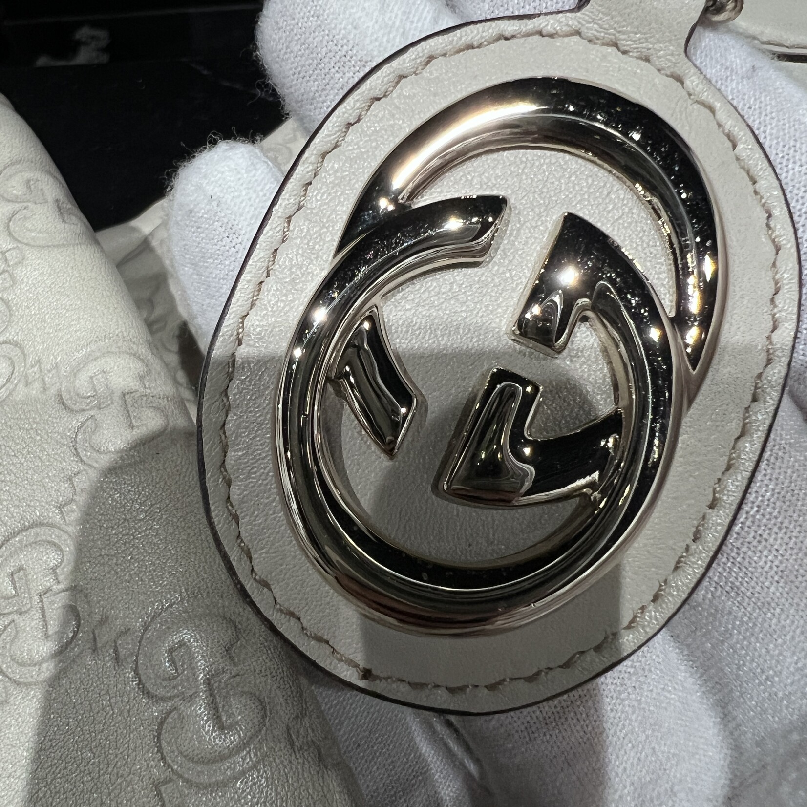 Gucci SOLD- Gucci White Sukey