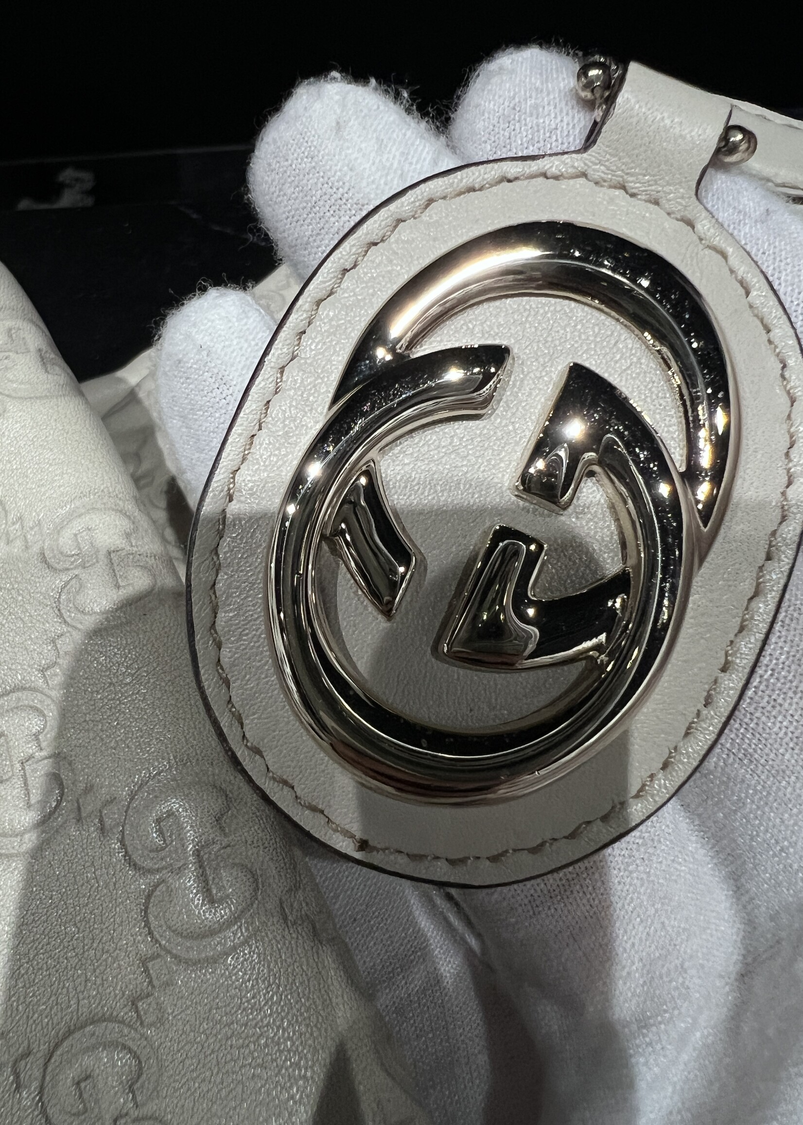 Gucci SOLD- Gucci White Sukey