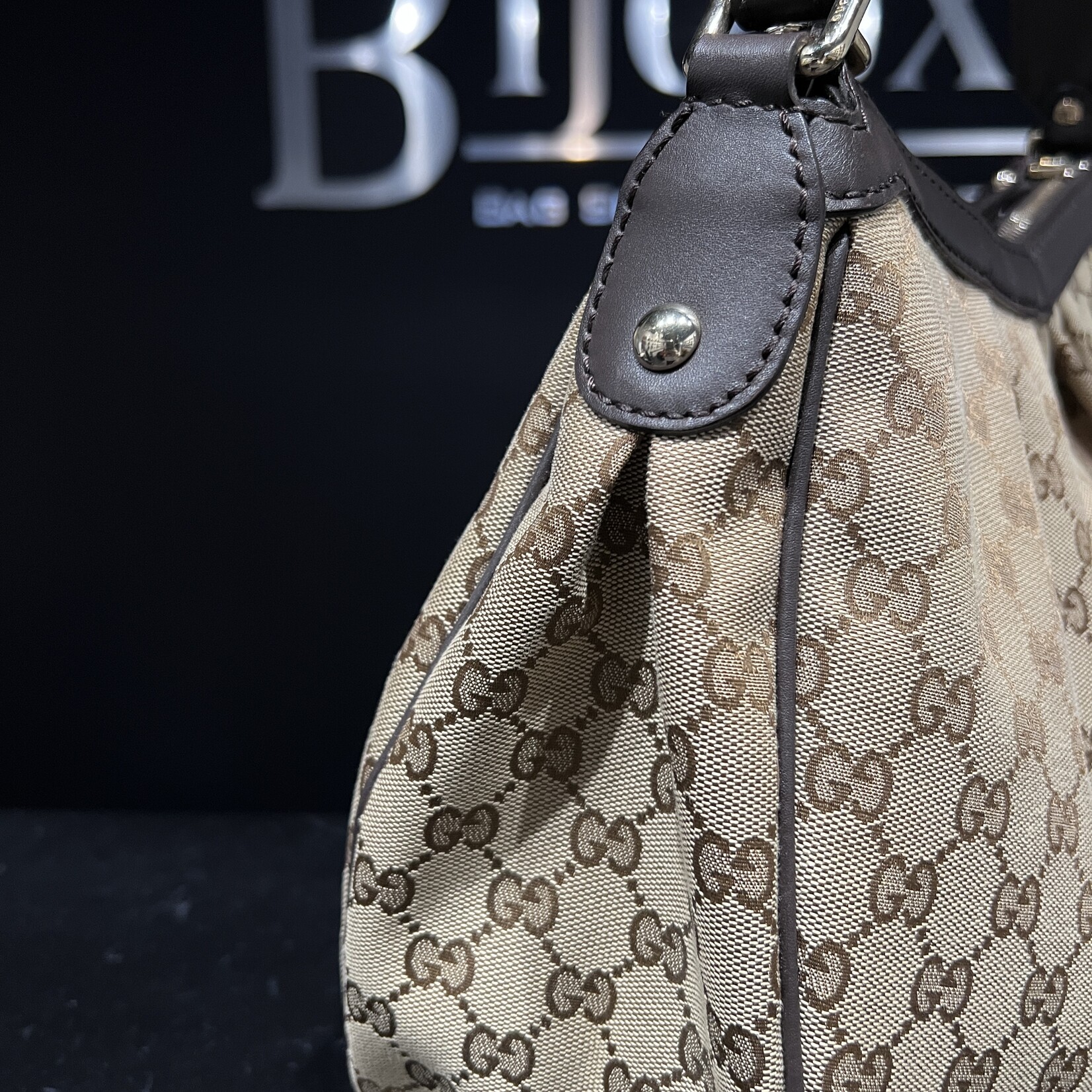 Gucci SOLD - Gucci Sukey Monogram Hobo