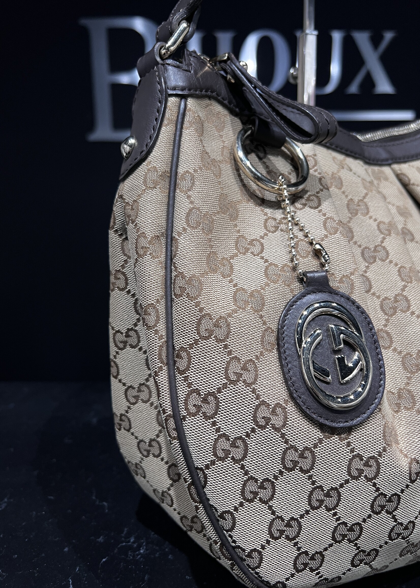 Gucci SOLD - Gucci Sukey Monogram Hobo