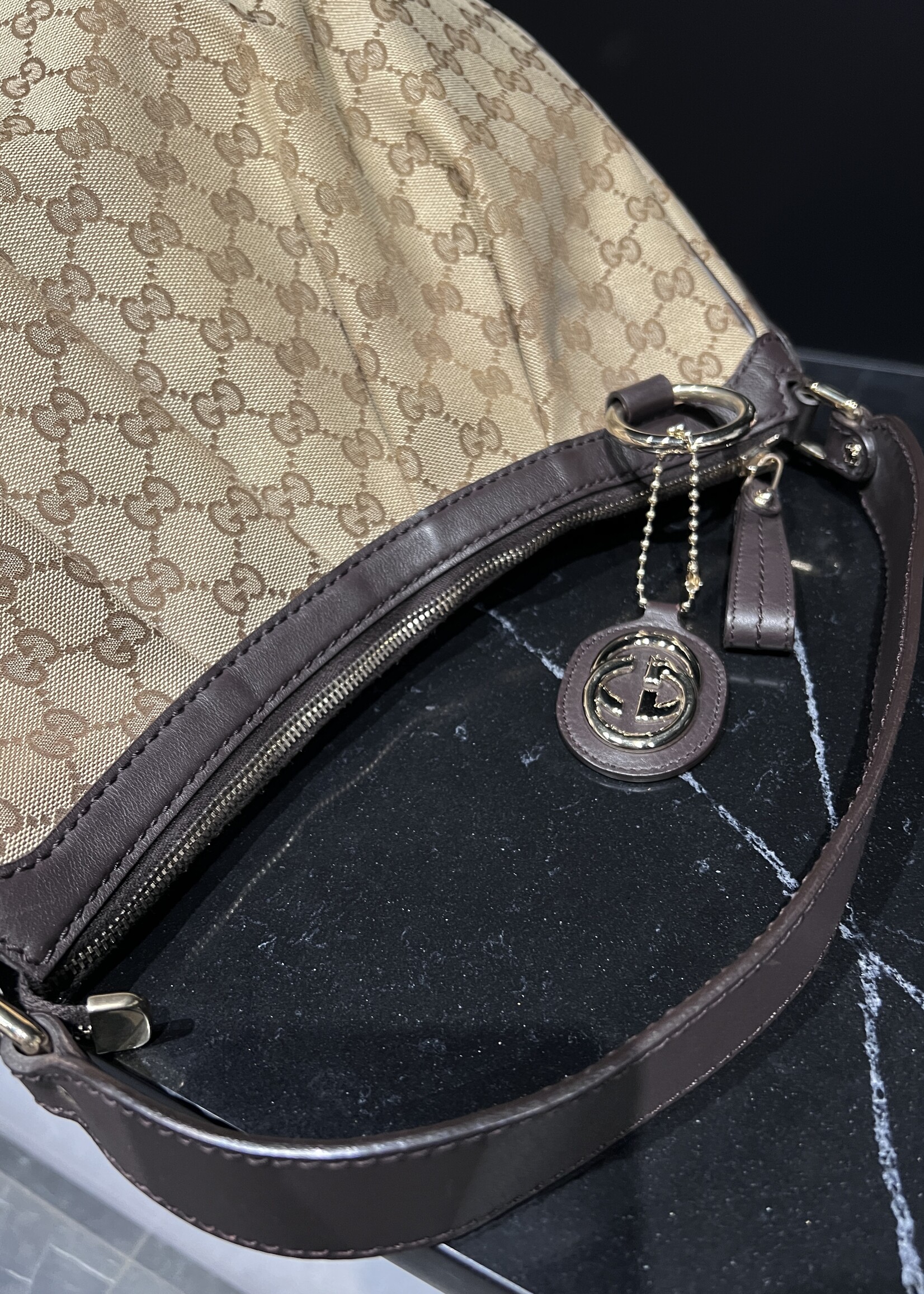 Gucci SOLD - Gucci Sukey Monogram Hobo