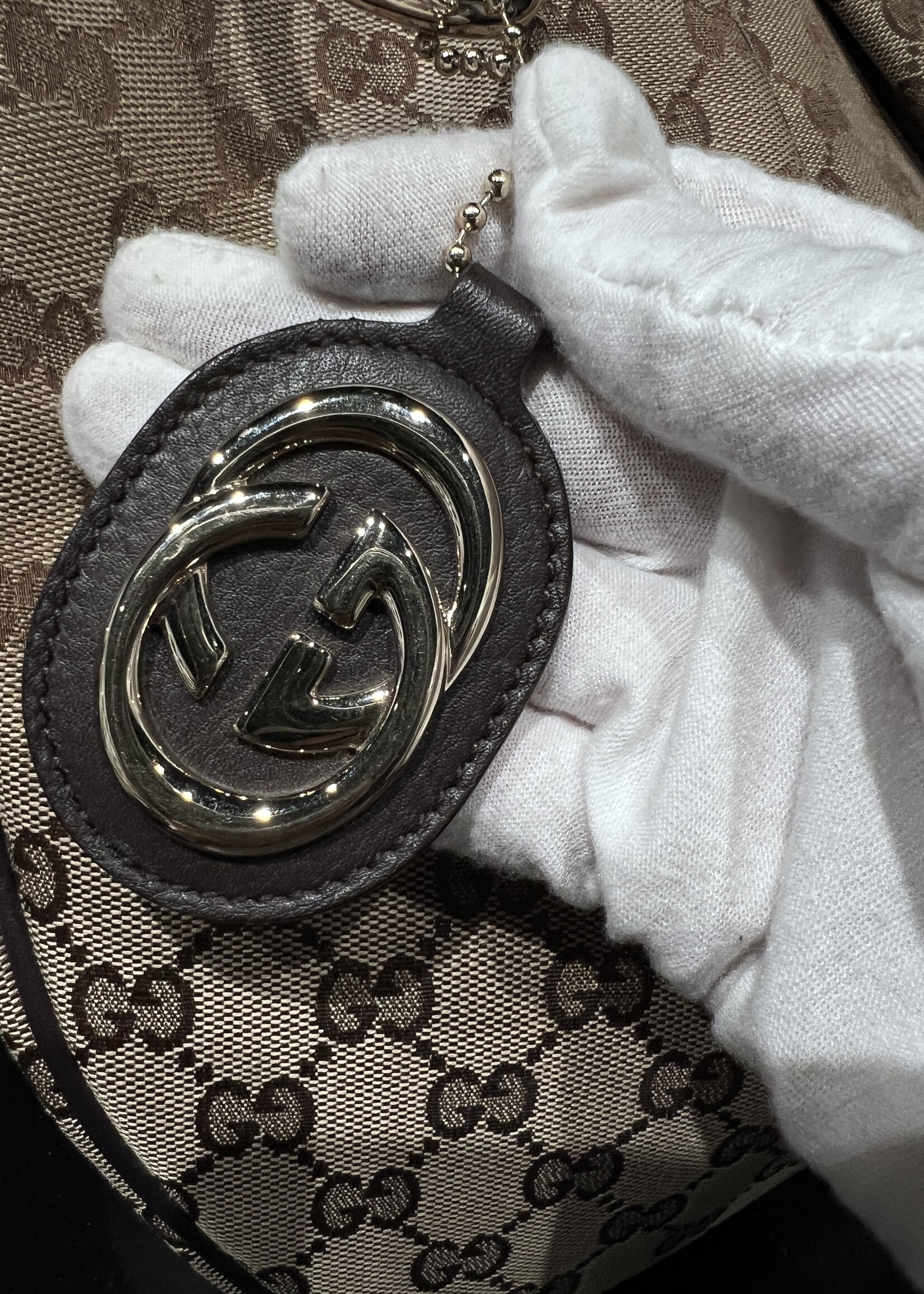 Gucci SOLD - Gucci Sukey Monogram Hobo